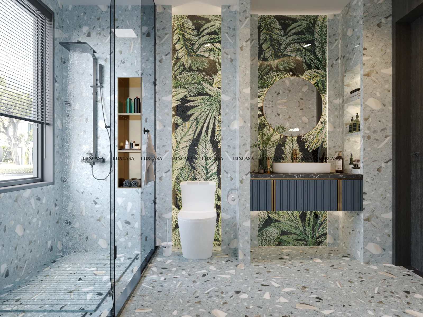 Gạch terrazzo 60×120 612LU612D236