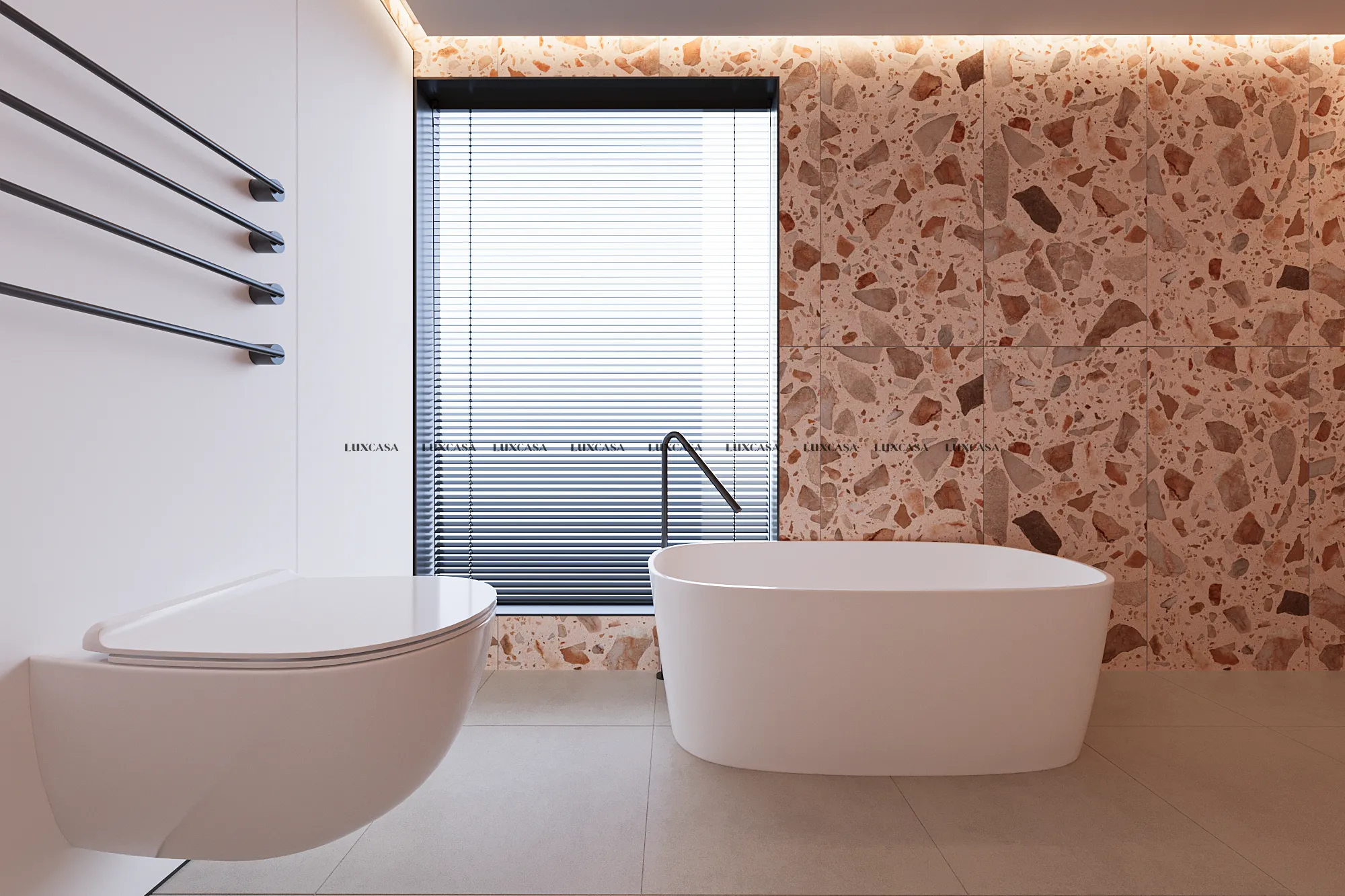 Gạch terrazzo 60×120 612LU612D237