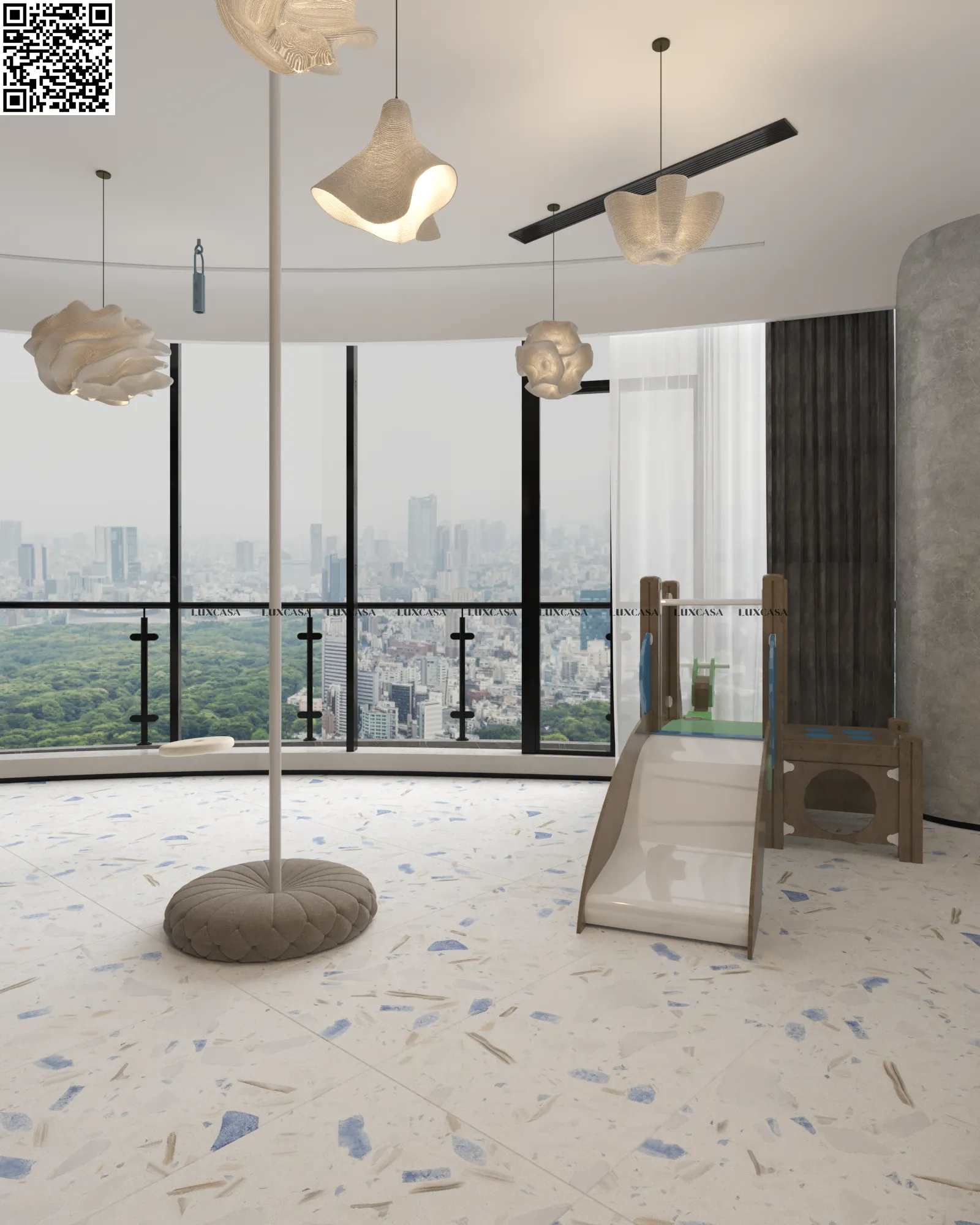 Gạch terrazzo 60×120 612LU612D238