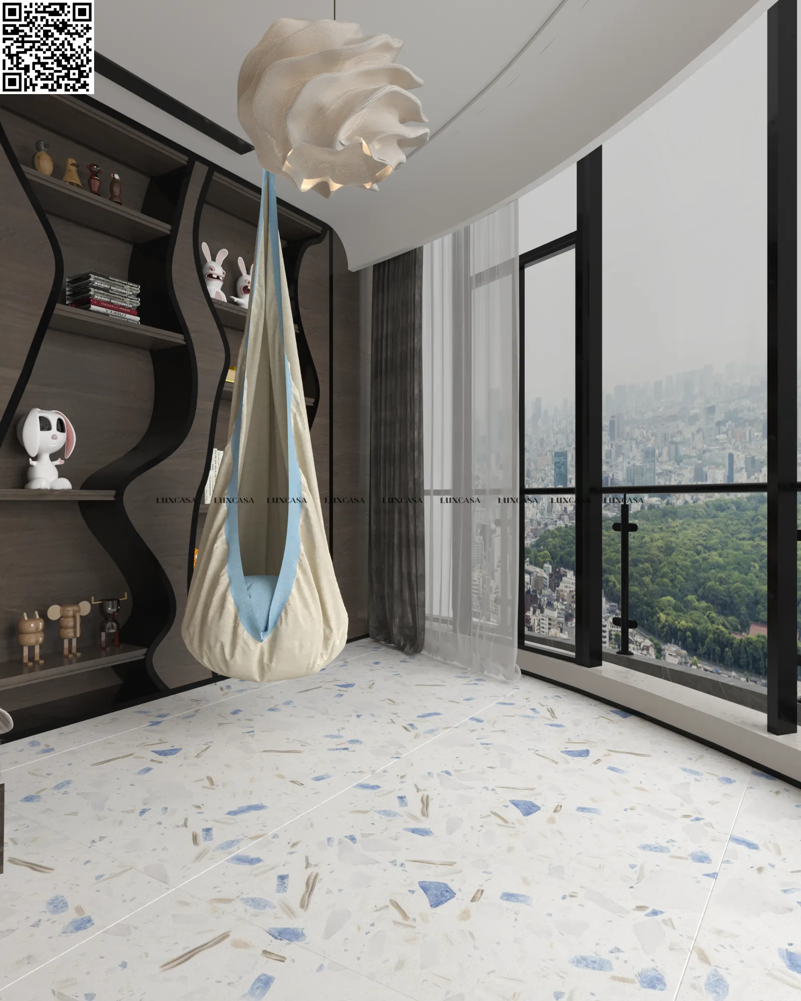 Gạch terrazzo 60×120 612LU612D238