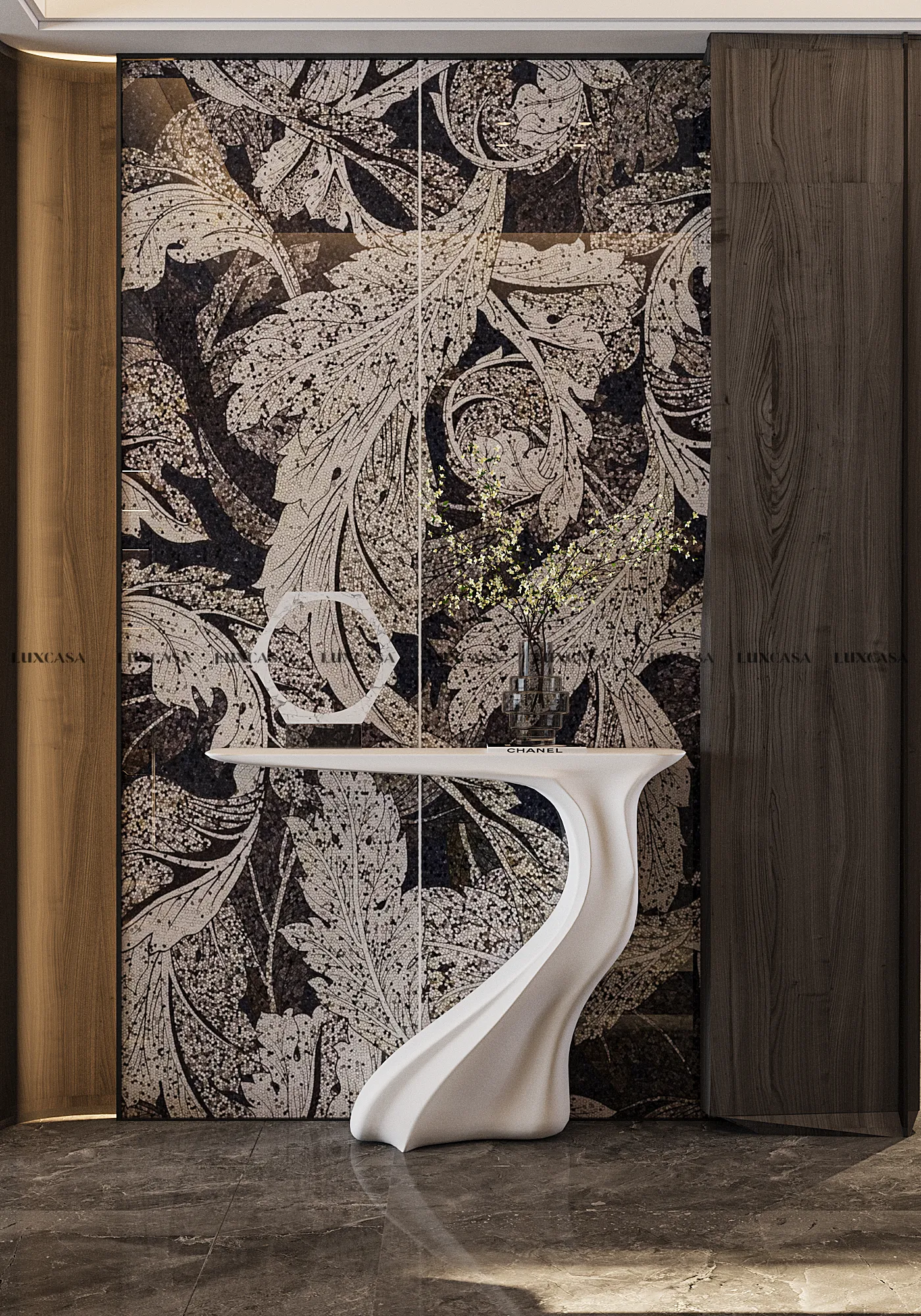 Gạch tranh mosaic 80x260 826LU82609-ZF-45
