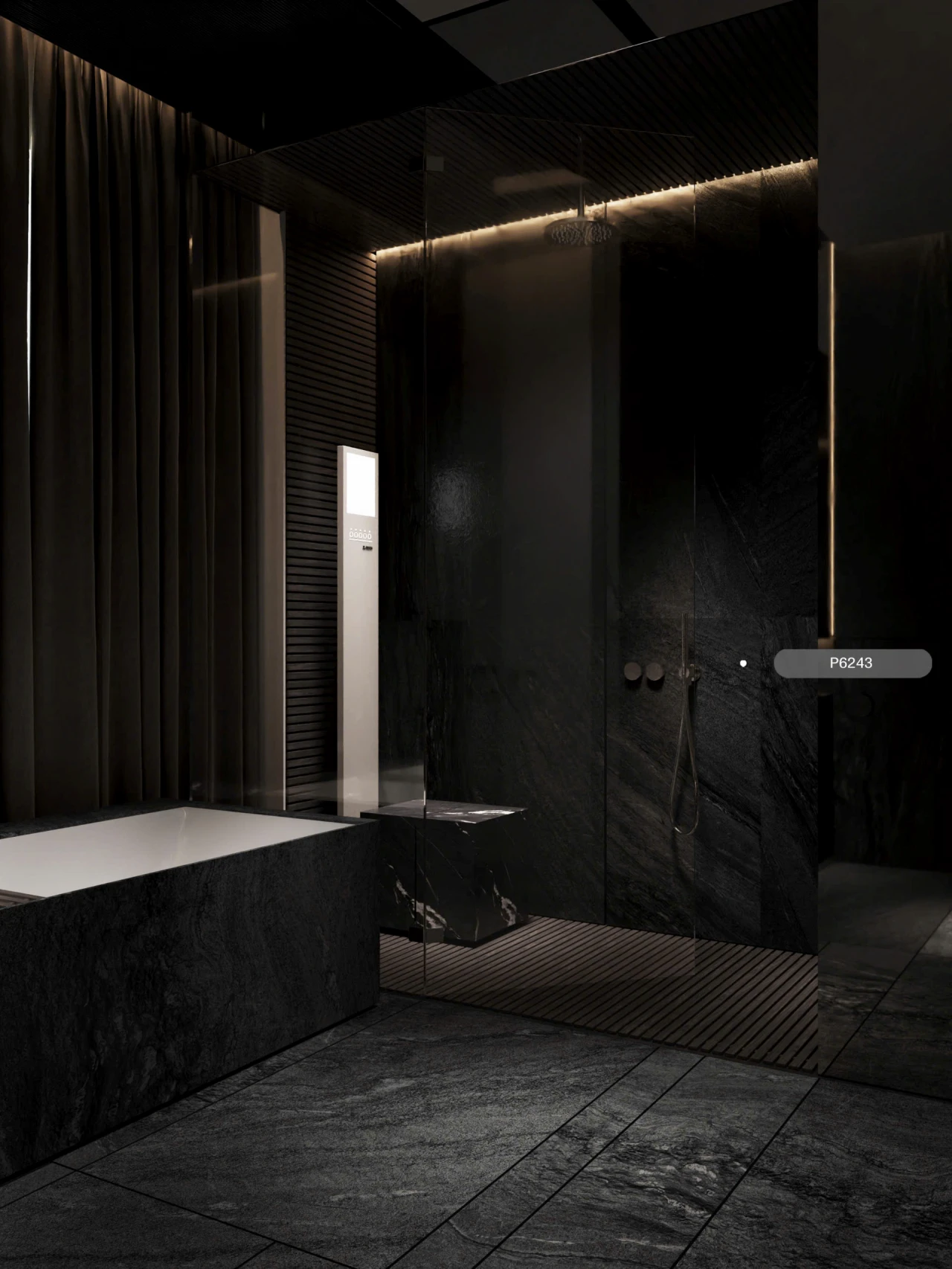 Mẫu gạch ốp nhà vệ sinh giả đá 60×120 612LU62423 (4)