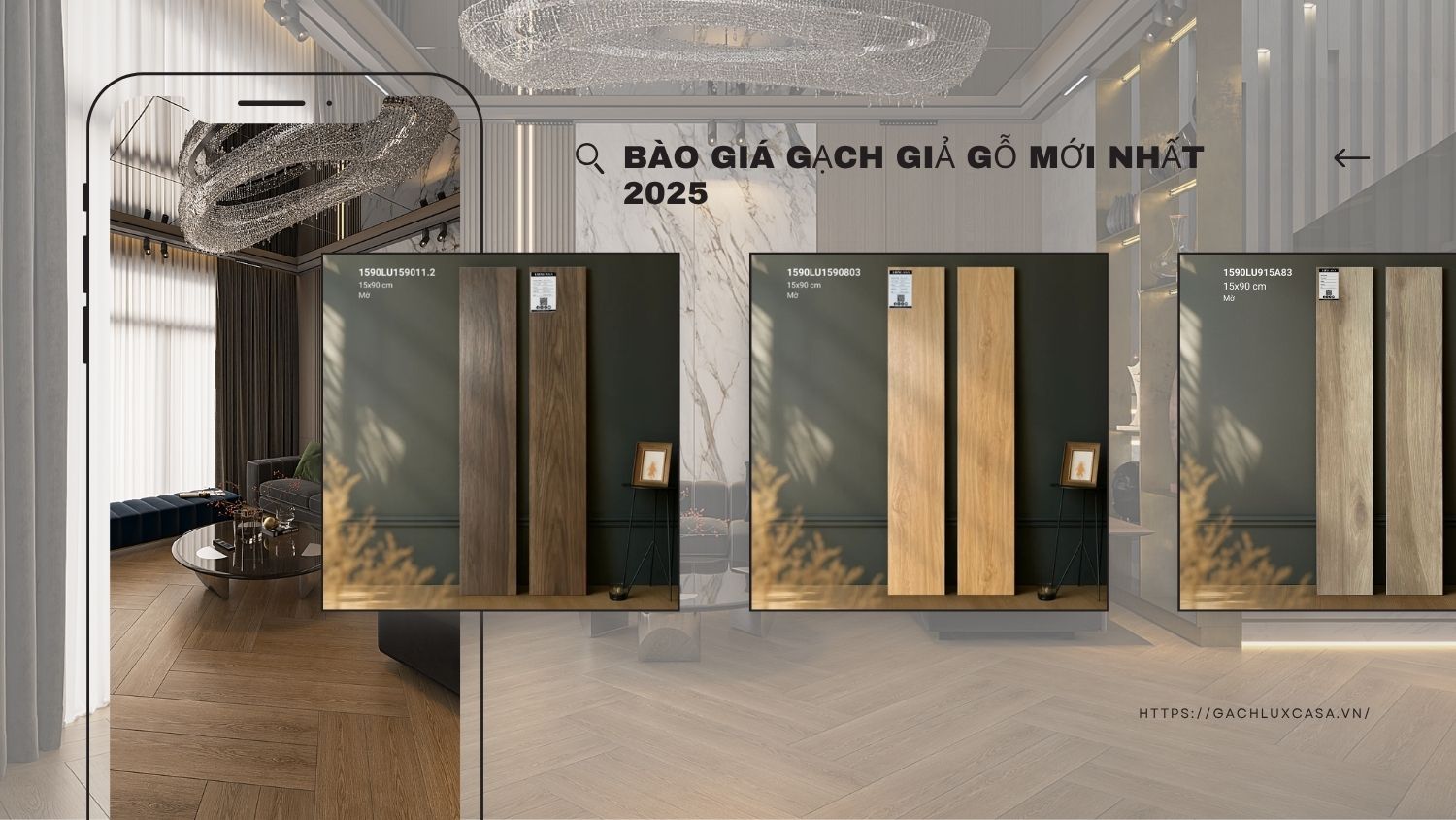 Bào giá gạch giả gỗ mới nhất 2025