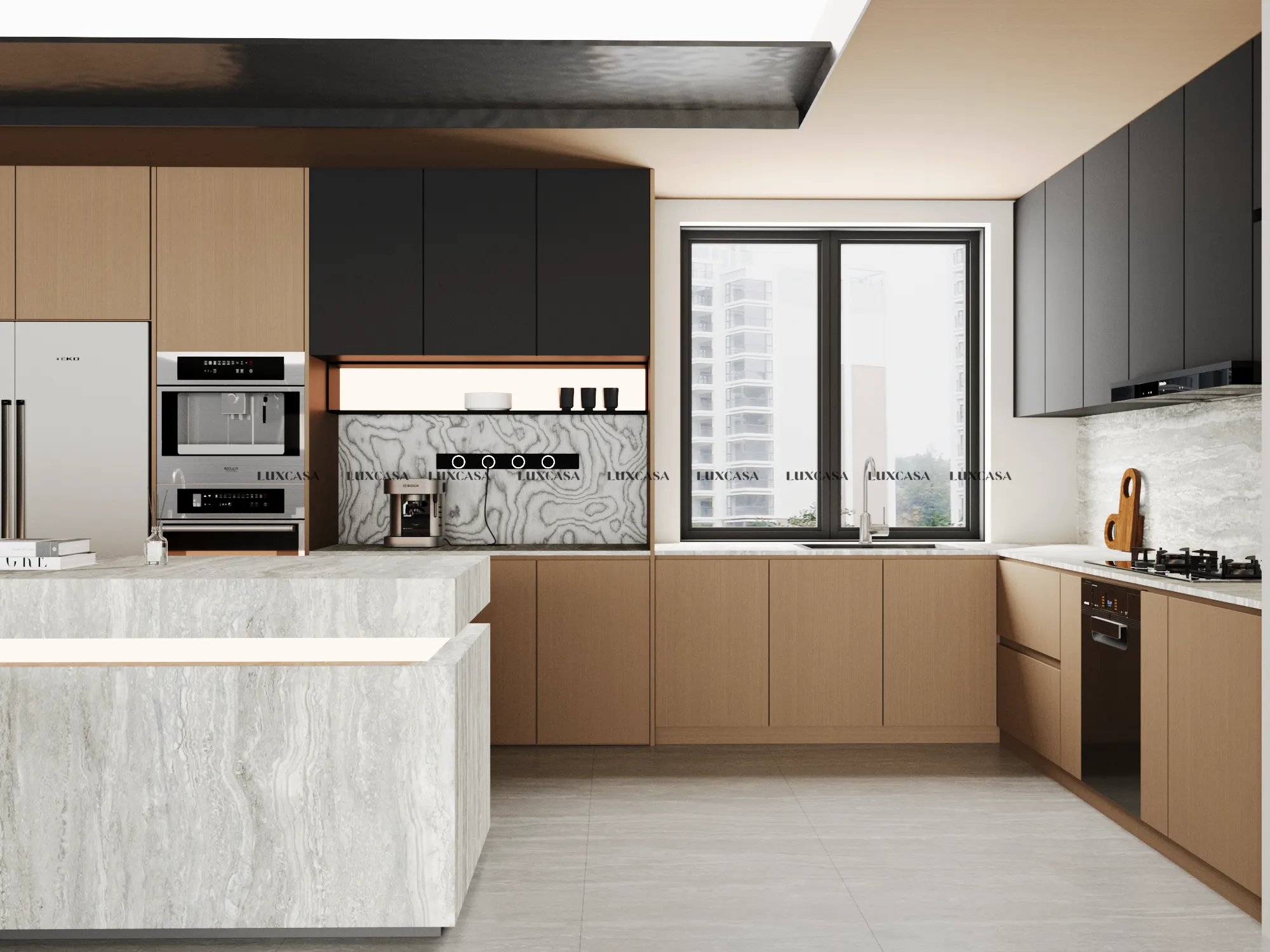 Đá nung kết 120x280 1228LUTR-GR