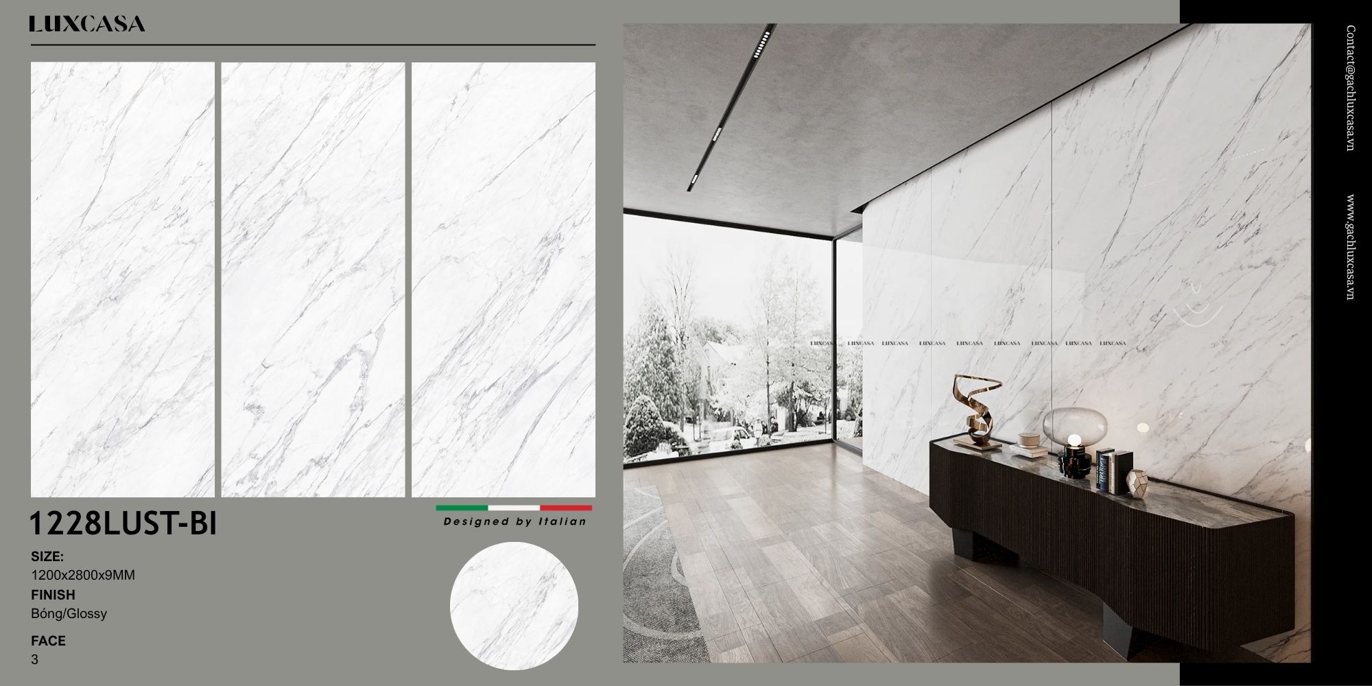 Đá nung kết 120×280 1228LUST-BI