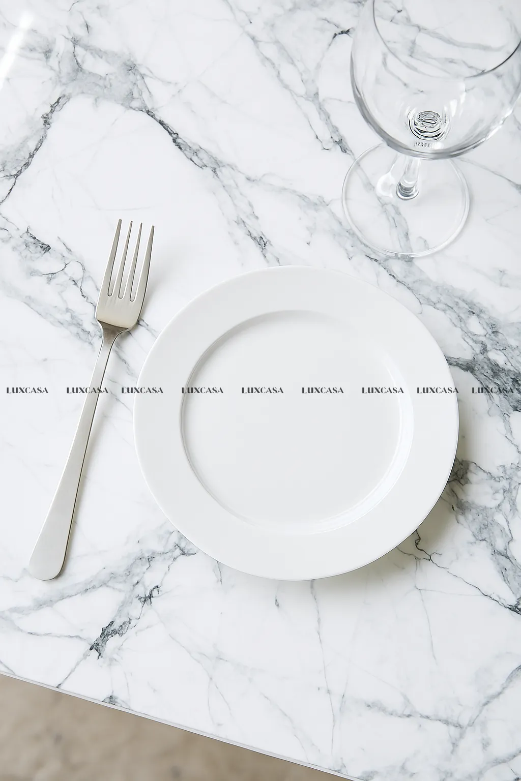 Đá nung kết làm bàn ăn 1600x3200x15mm 1632LUIN-WH-GL