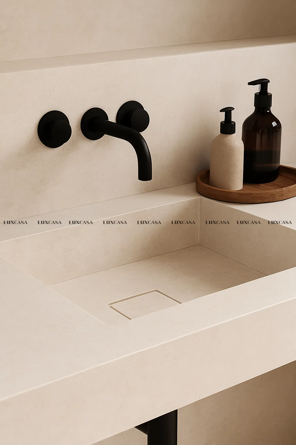 Đá nung kết làm lavabo 1632LUSA-ST (2)