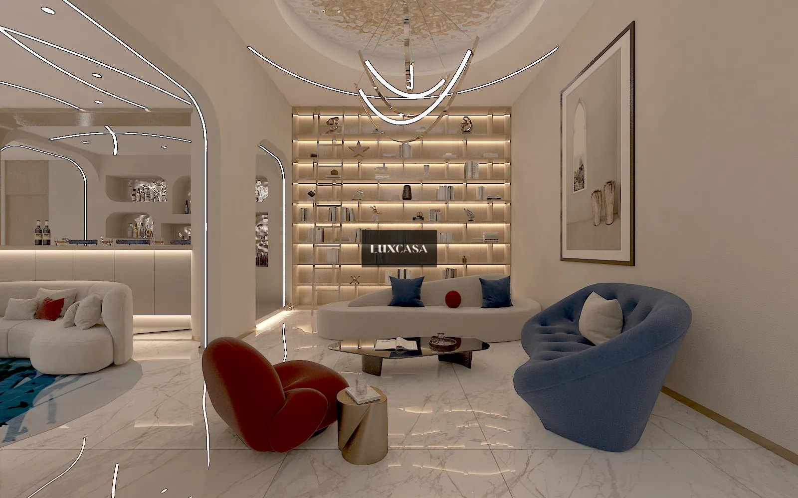 Đá nung kết lát nền 120x280 1228LUAP-LU