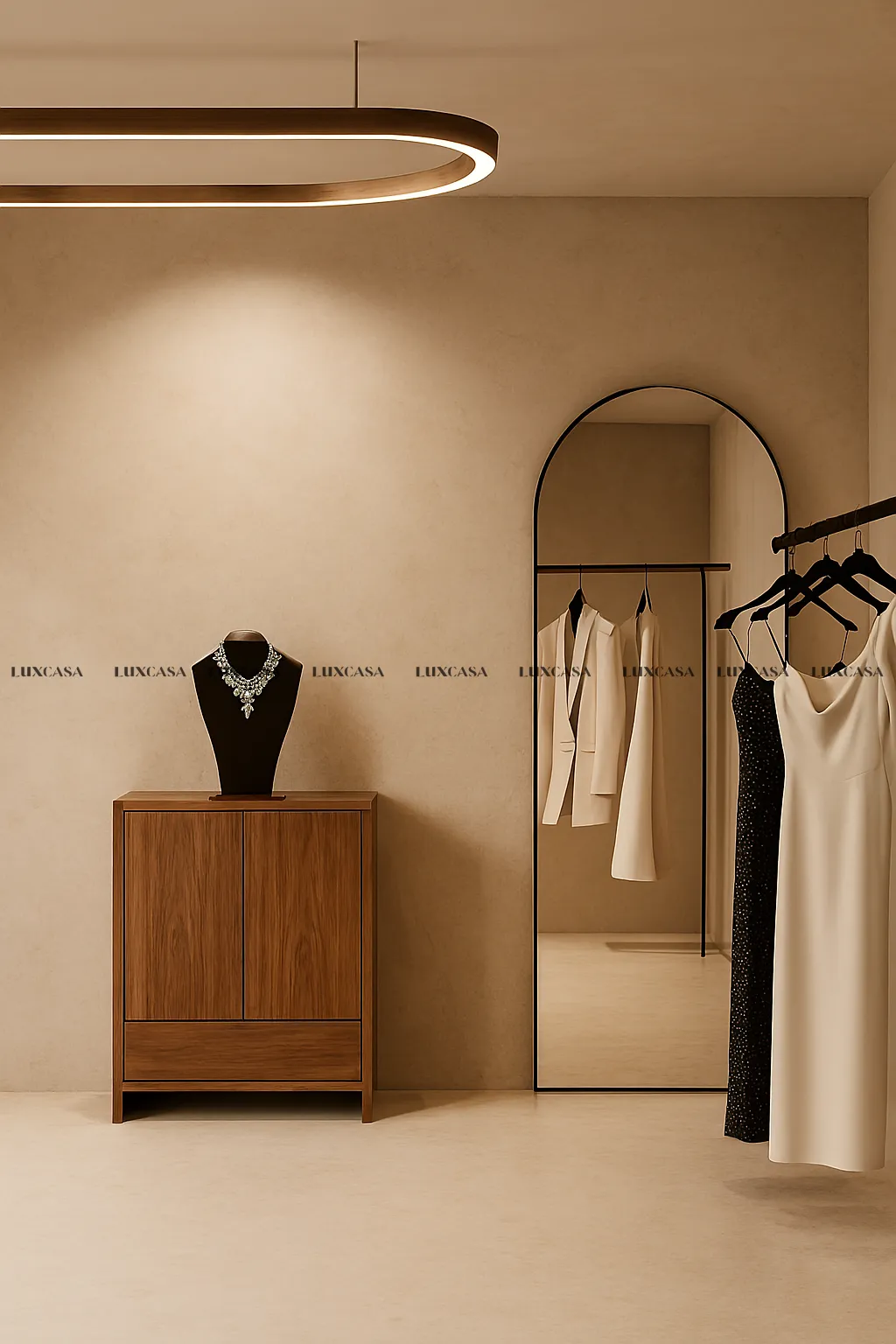 Đá nung kết ốp shop thời trang 1632LUSA-ST