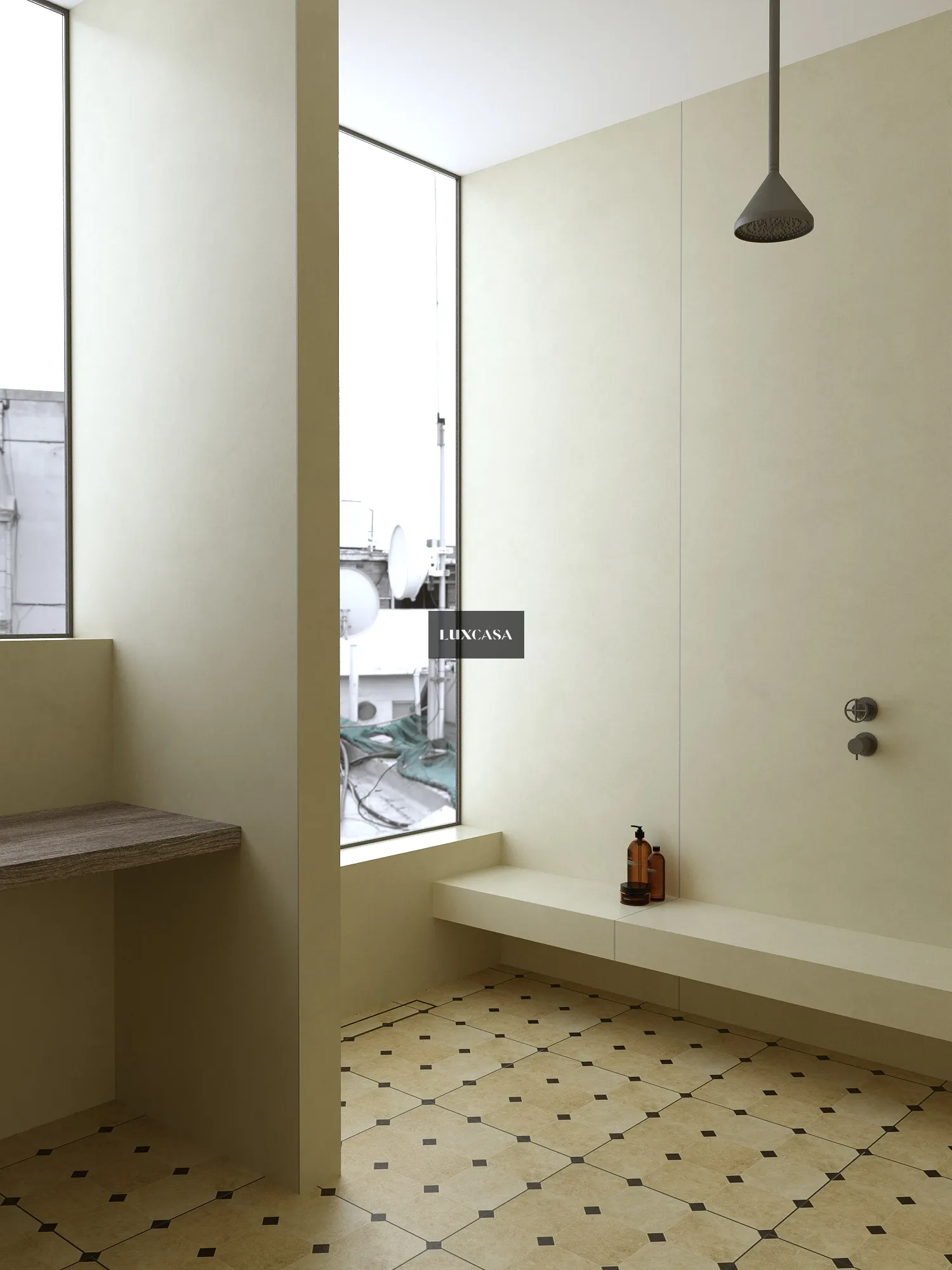 Đá nung kết ốp wc 1228LUTE-BE