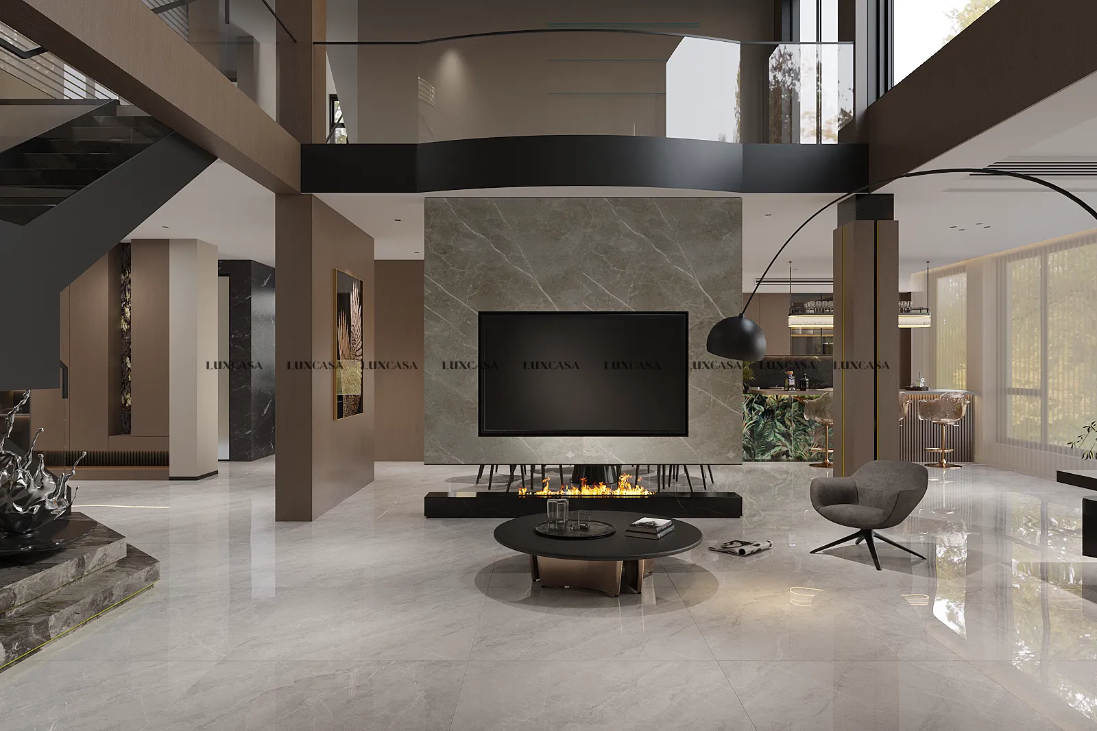 Gạch 1200X1200 xám bóng 120LU1116