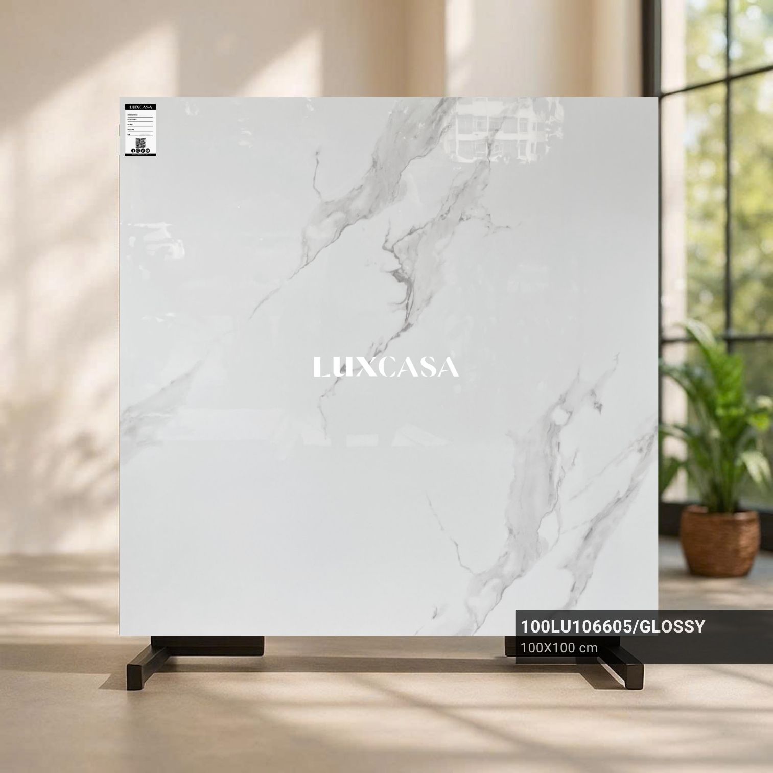 Gạch bóng trắng 1000×1000 100LU106605