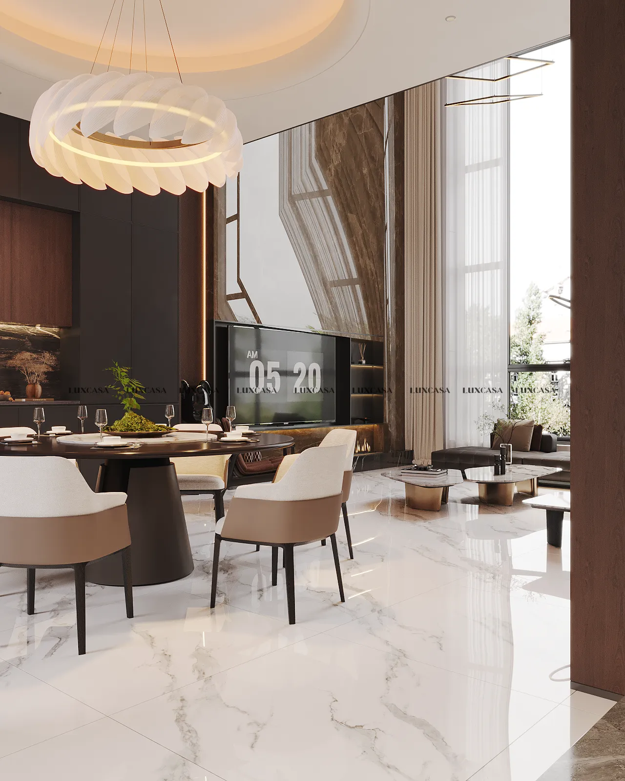 Gạch lát nền phòng khách 100LU106605 (3)