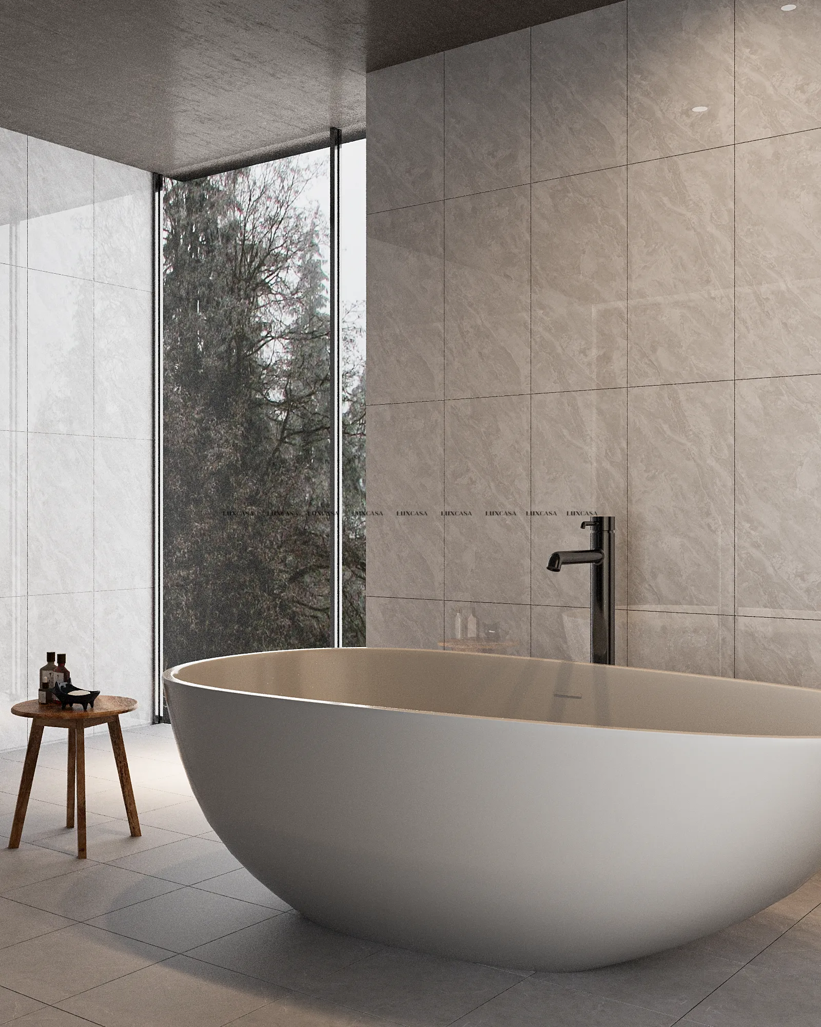 Gạch mờ xám 40x40 40LU8004