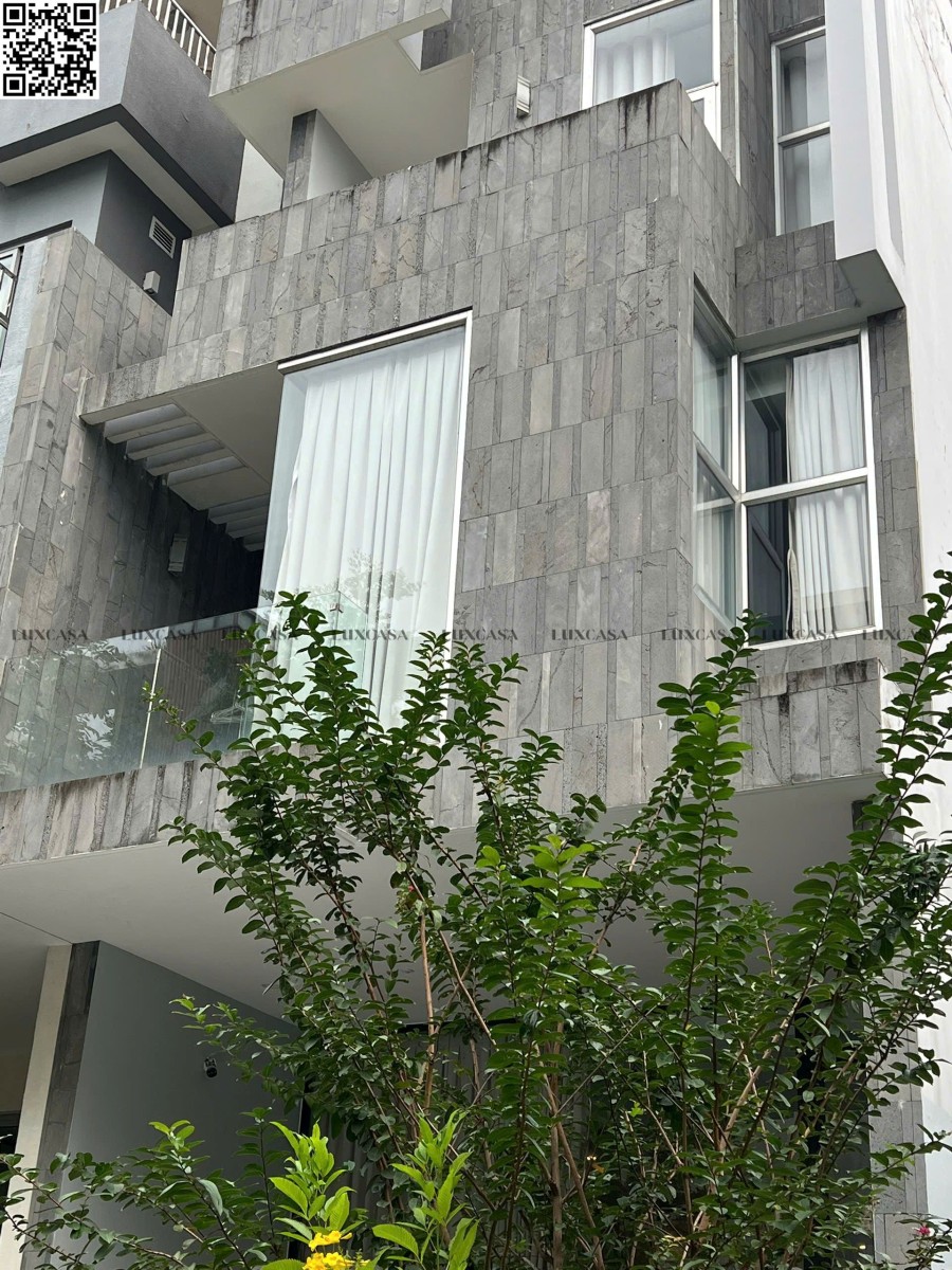 Đá ốp mặt tiền kiểu tổ ong