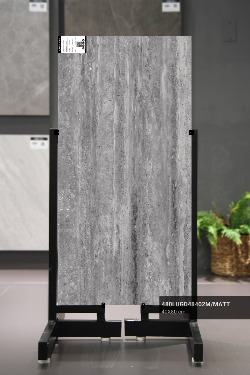 Gạch 40x80 vân đá travertine
