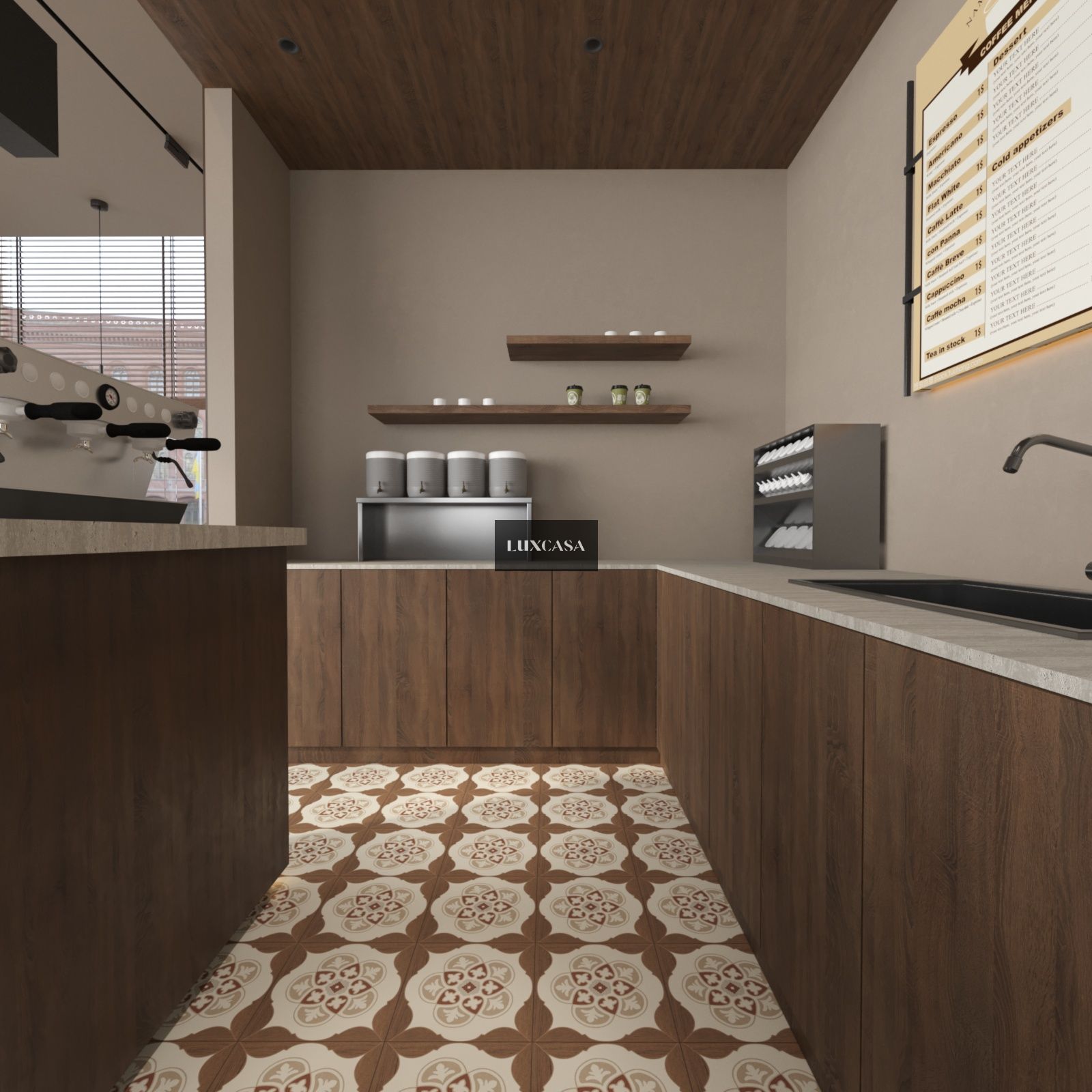 Gạch bông lát cửa hàng 300X300 30LUB3008