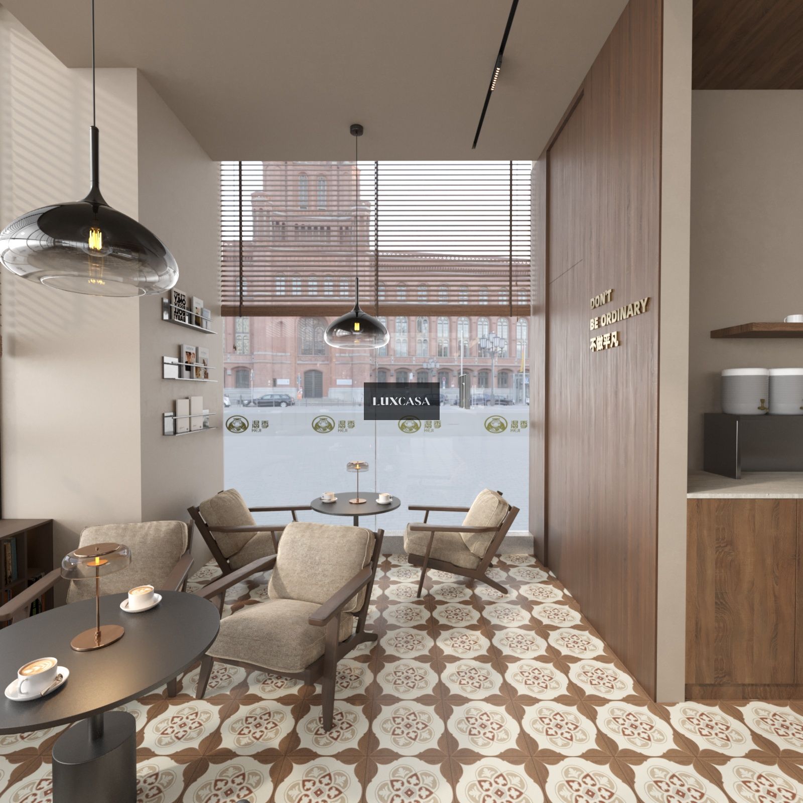 Gạch bông lát cửa hàng 300X300 30LUB3008