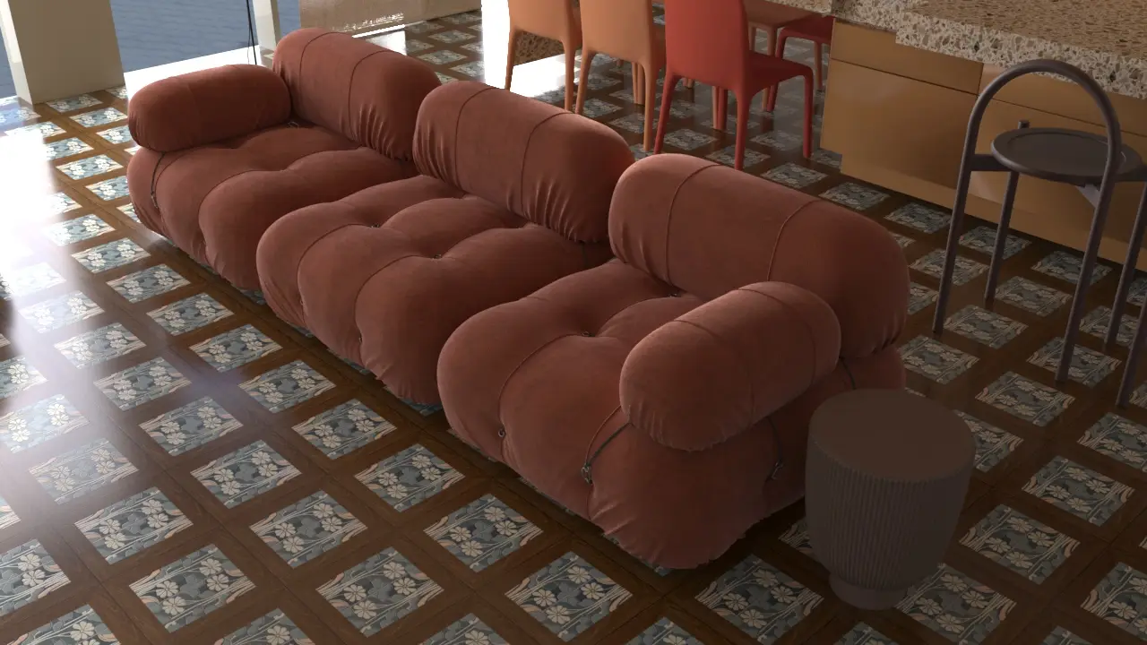 Gạch bông lát phòng khách 300X300 30LUB3007 (3)