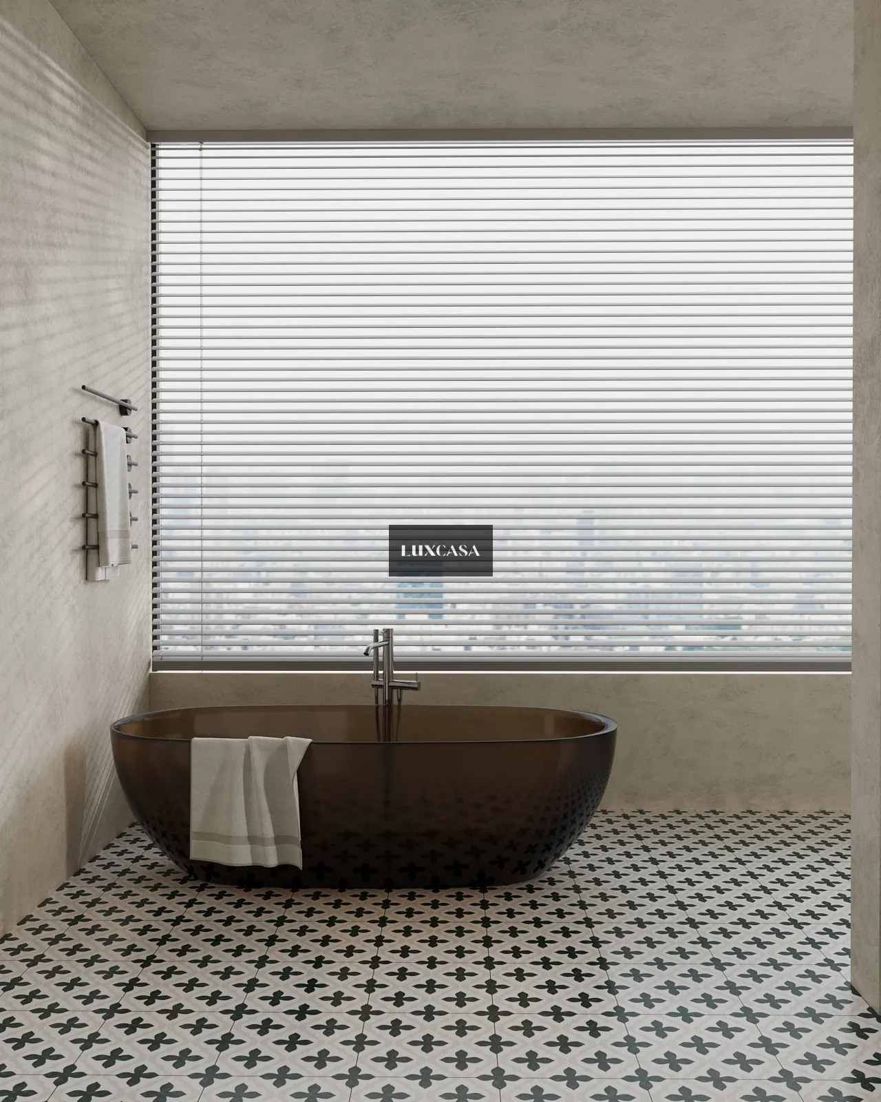 Gạch bông lát toilet 300X300 30LUB3002 (2)