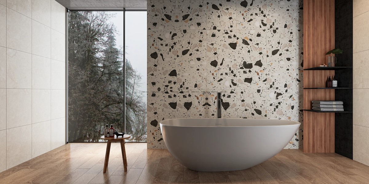 Mẫu gạch terrazzo hạt lớn - Quận 8