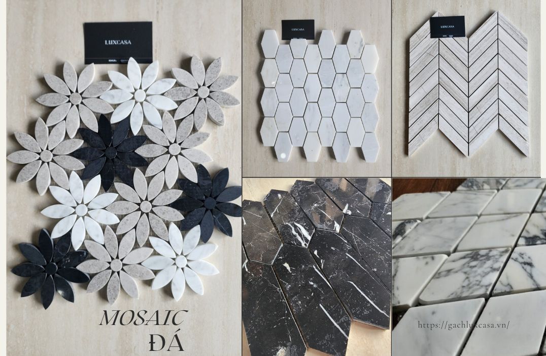 Mosaic đá tự nhiên