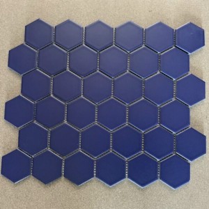 Gạch mosaic lục giác ốp bếp