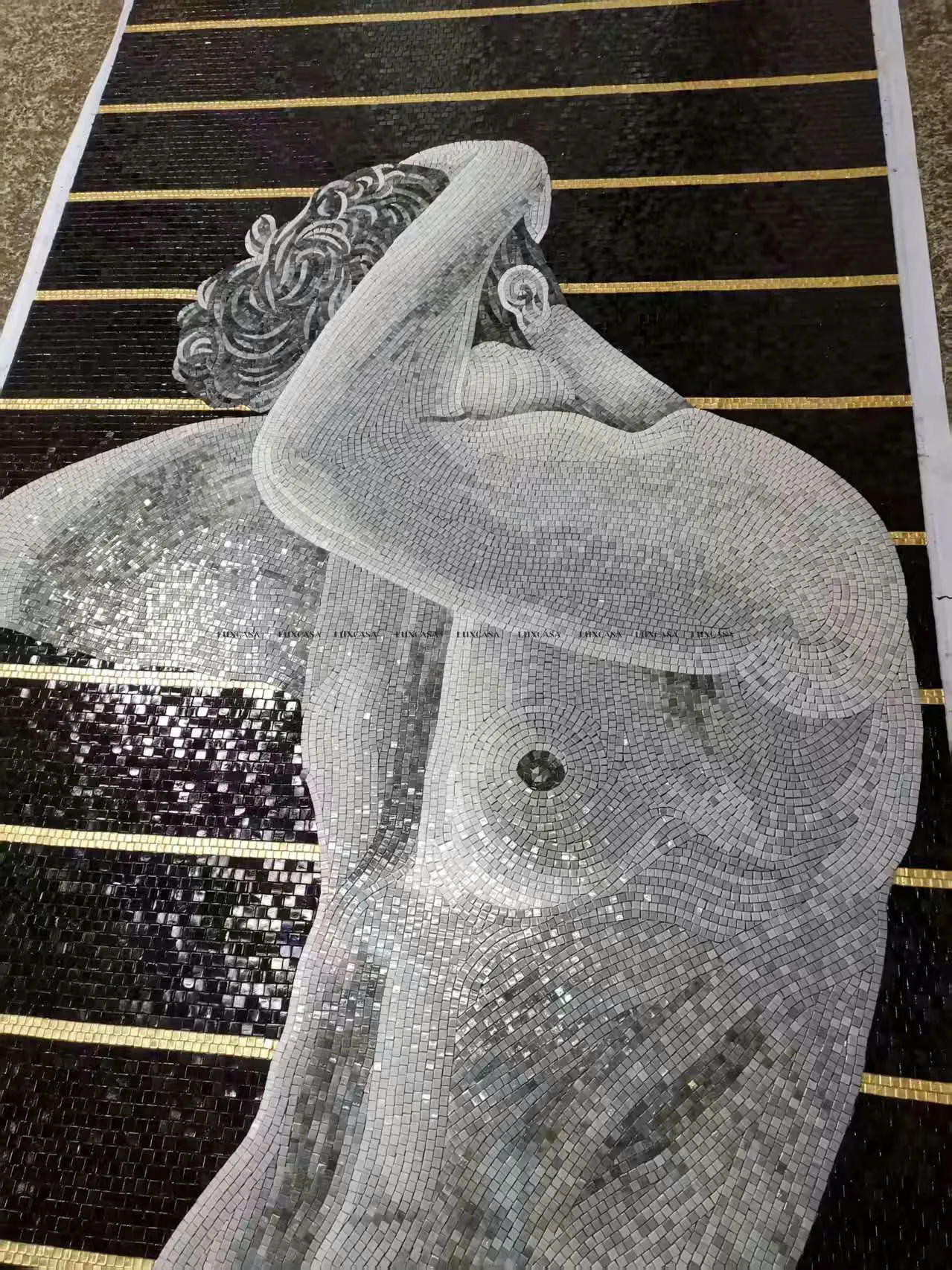 Mẫu gạch tranh mosaic đặt sản xuất