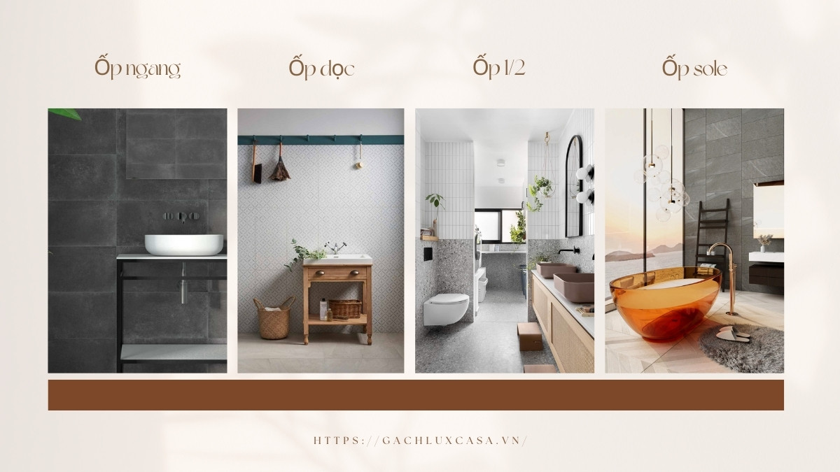 Các Cách Ốp Gạch 30x60 Phổ Biến