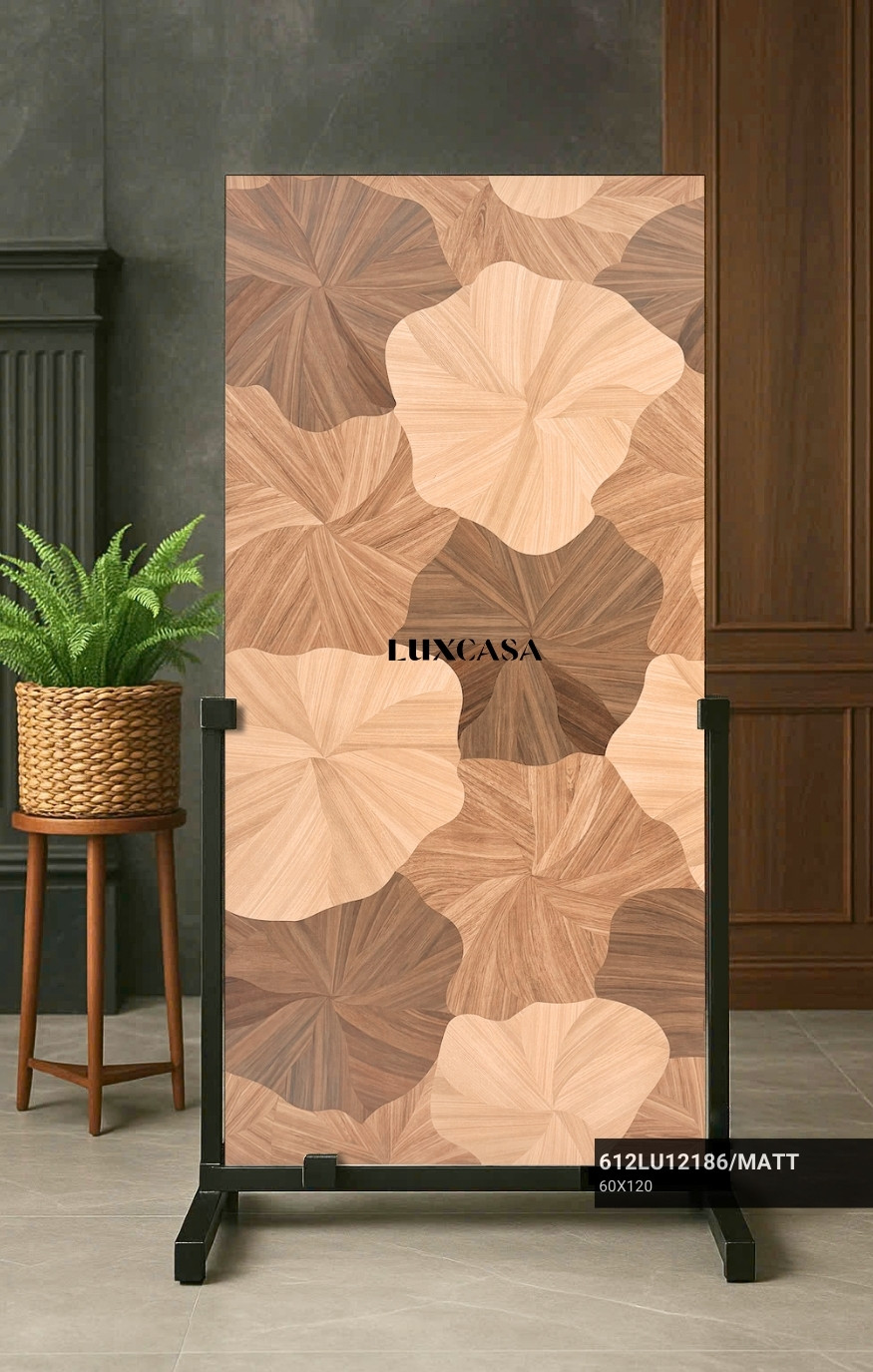 Gạch giả gỗ lá sen 60×120 612LU12186
