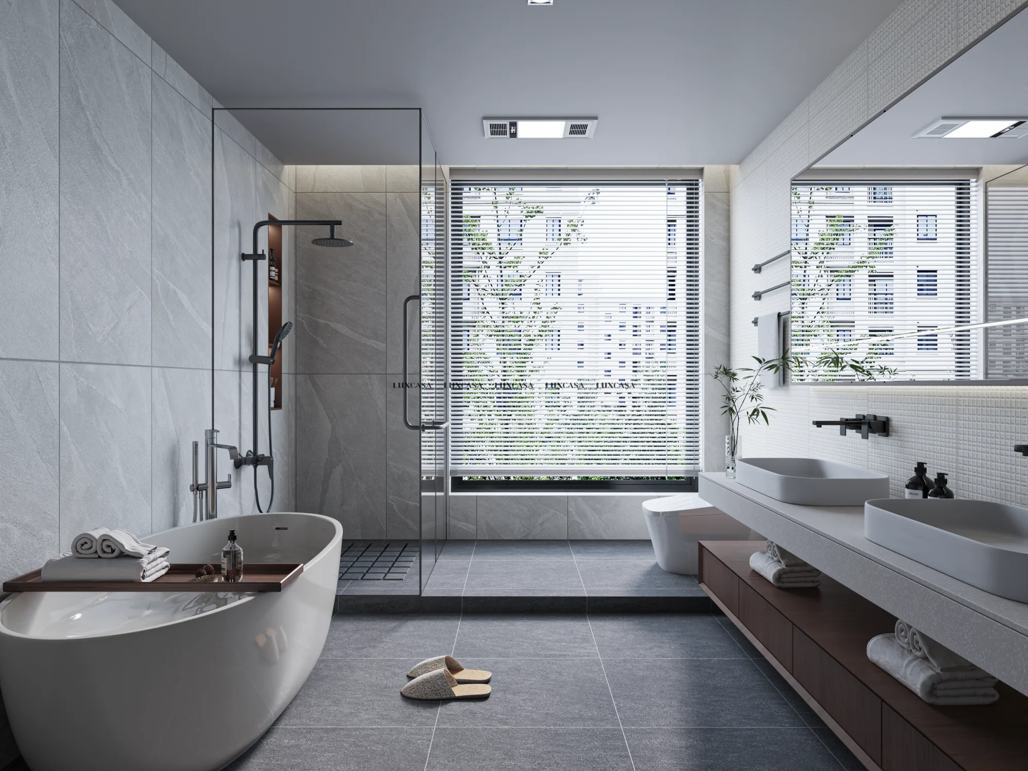 Gạch nhà tắm 60x60 60LUROSS5NR-1A