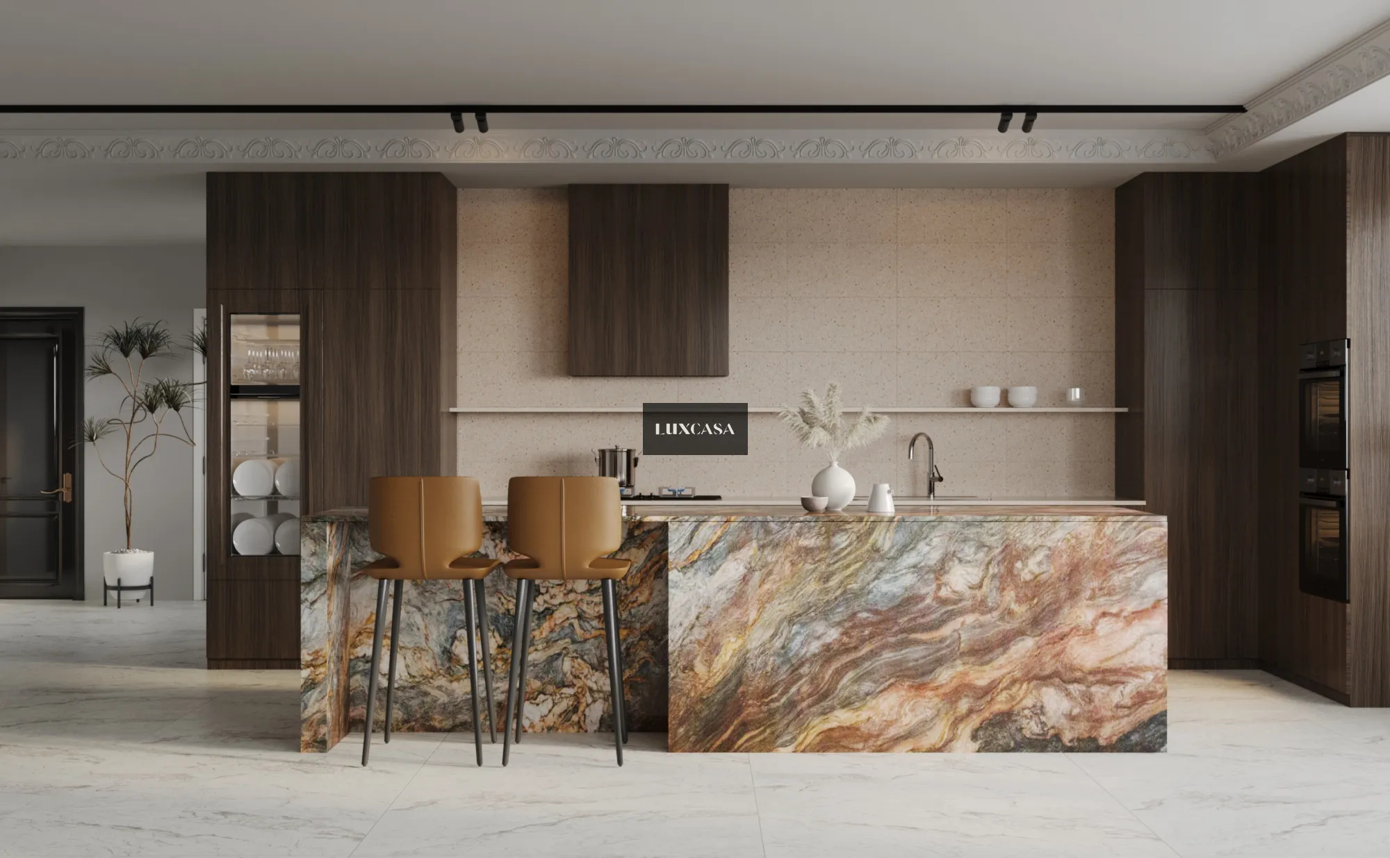 Gạch terrazzo ốp bếp 30×60 360LU360070