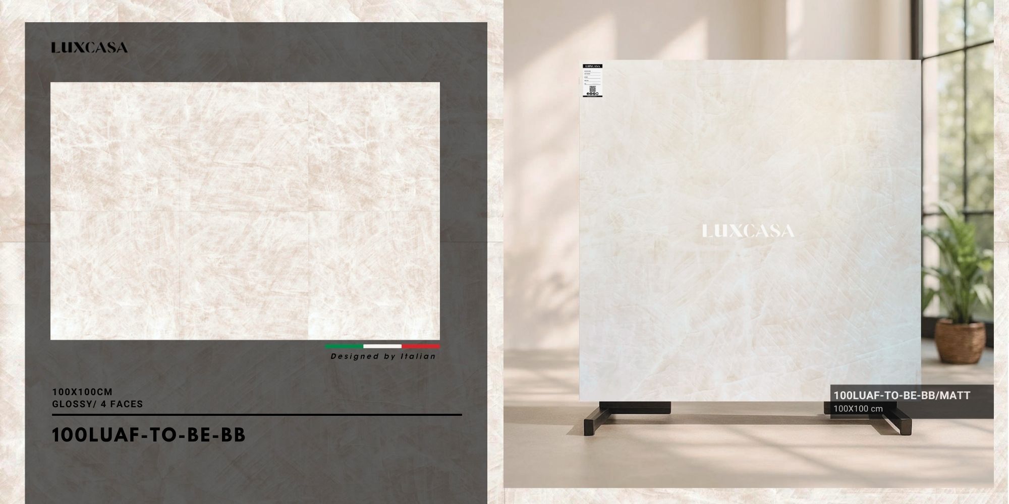 Gạch lát nền 1000×1000 100LULUAF-TO-BB