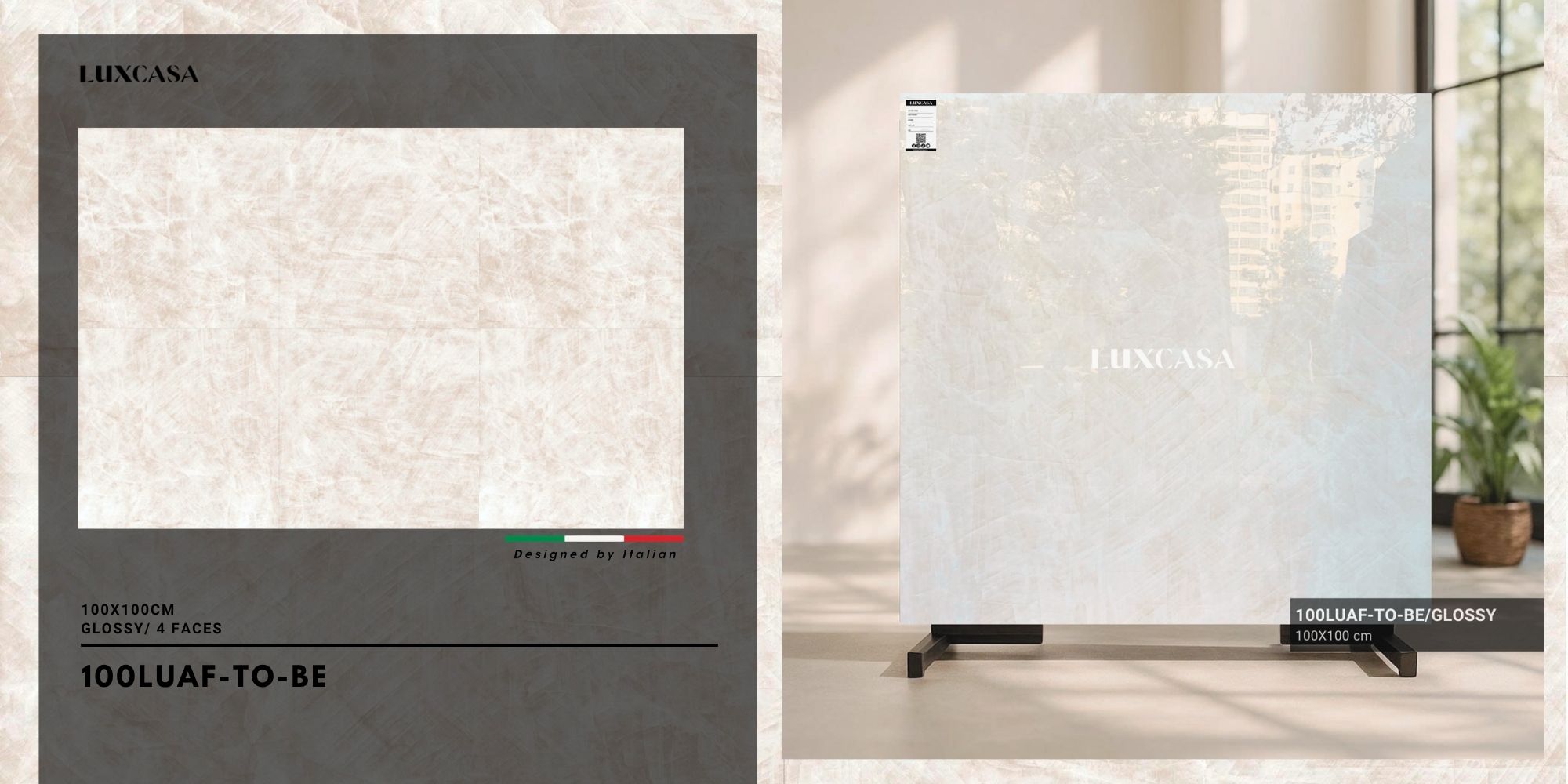 Gạch lát nền 1000×1000 100LULUAF-TO-BE