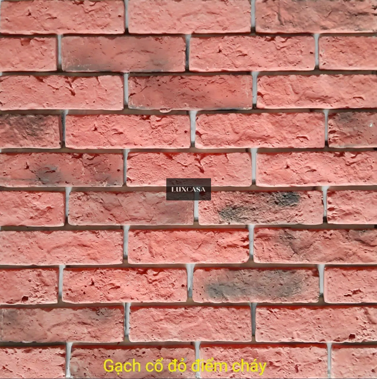 Gạch giả cổ đỏ điểm cháy