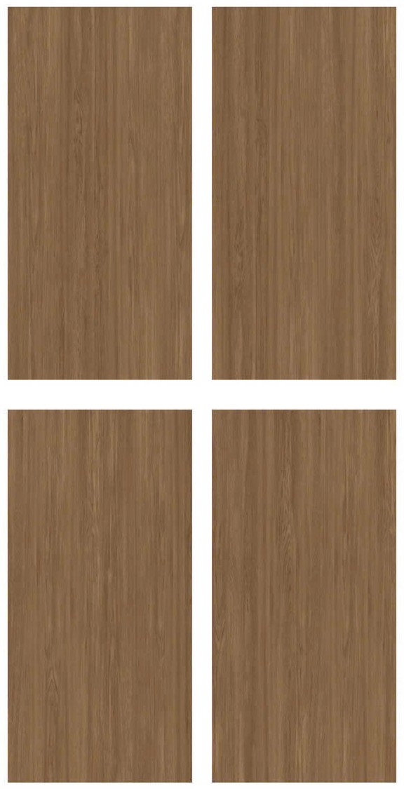 Gạch giả gỗ màu nâu đậm 60x120 612LU202A