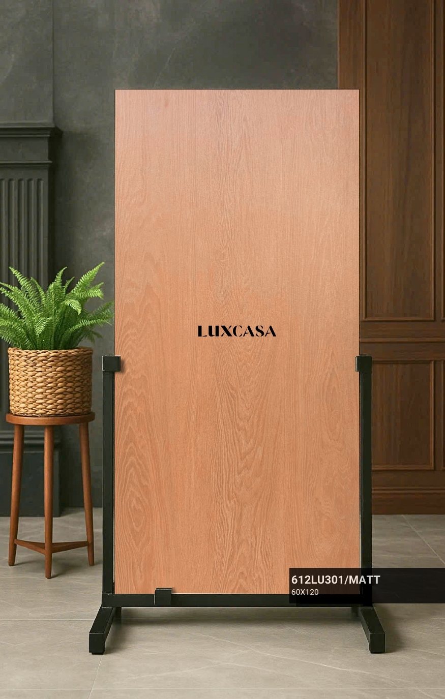 Gạch giả gỗ màu nâu sáng 60x120 612LU301