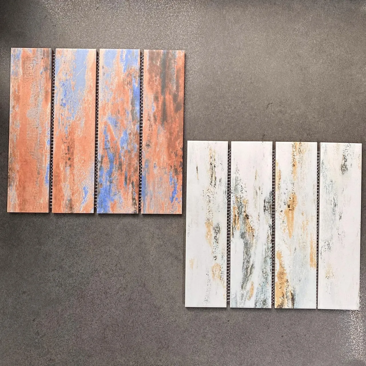 2 Mẫu gạch mosaic sơn dầu