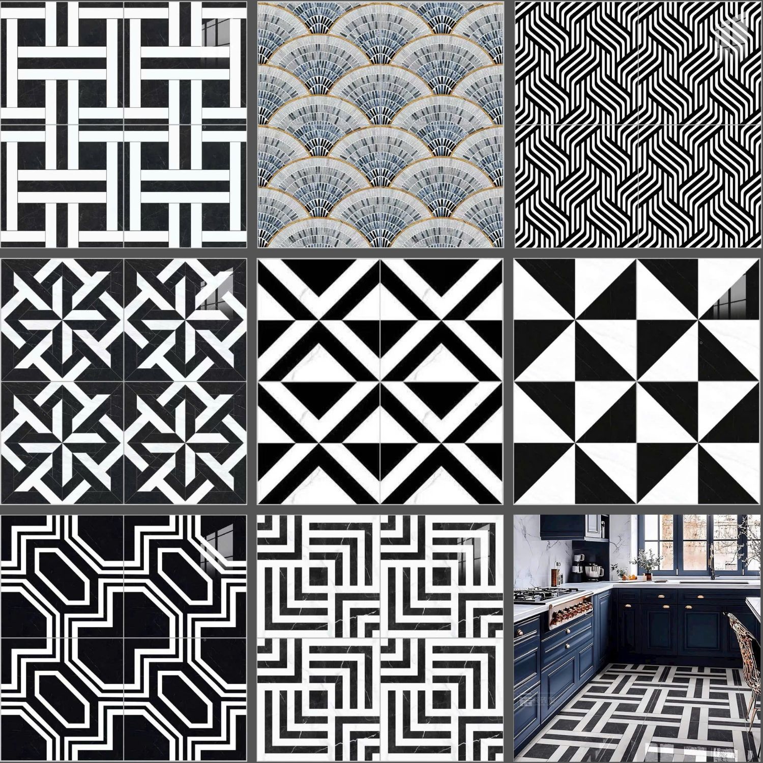 8 mẫu gạch thảm phòng khách 80x80