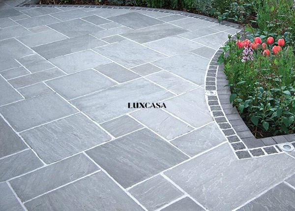Đá lát sân vườn nhiều kích thước