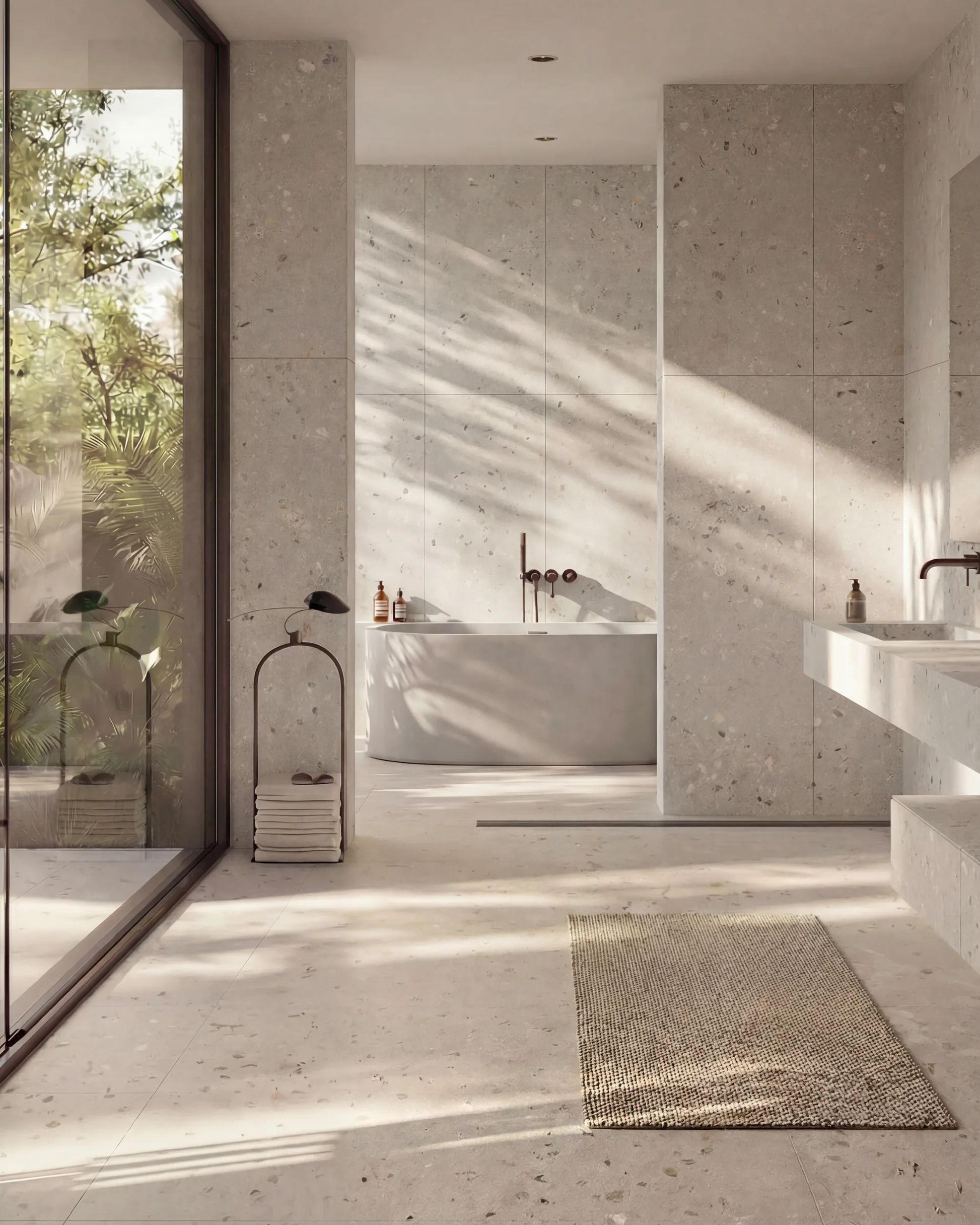 Gạch điểm nhấn nhà vệ sinh 60x120 612LU1261251