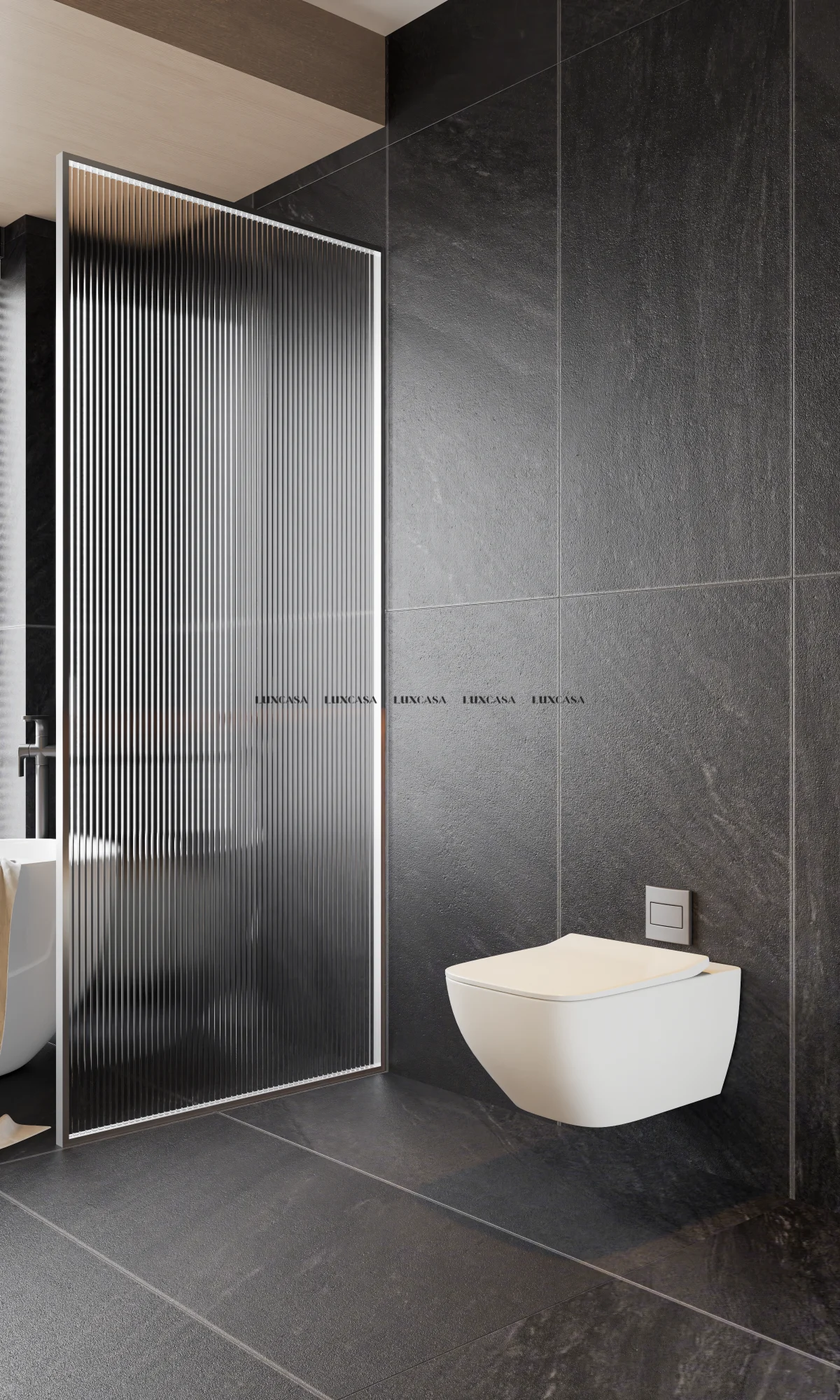 Gạch giả đá slate ốp wc 60×120 612LU612N78