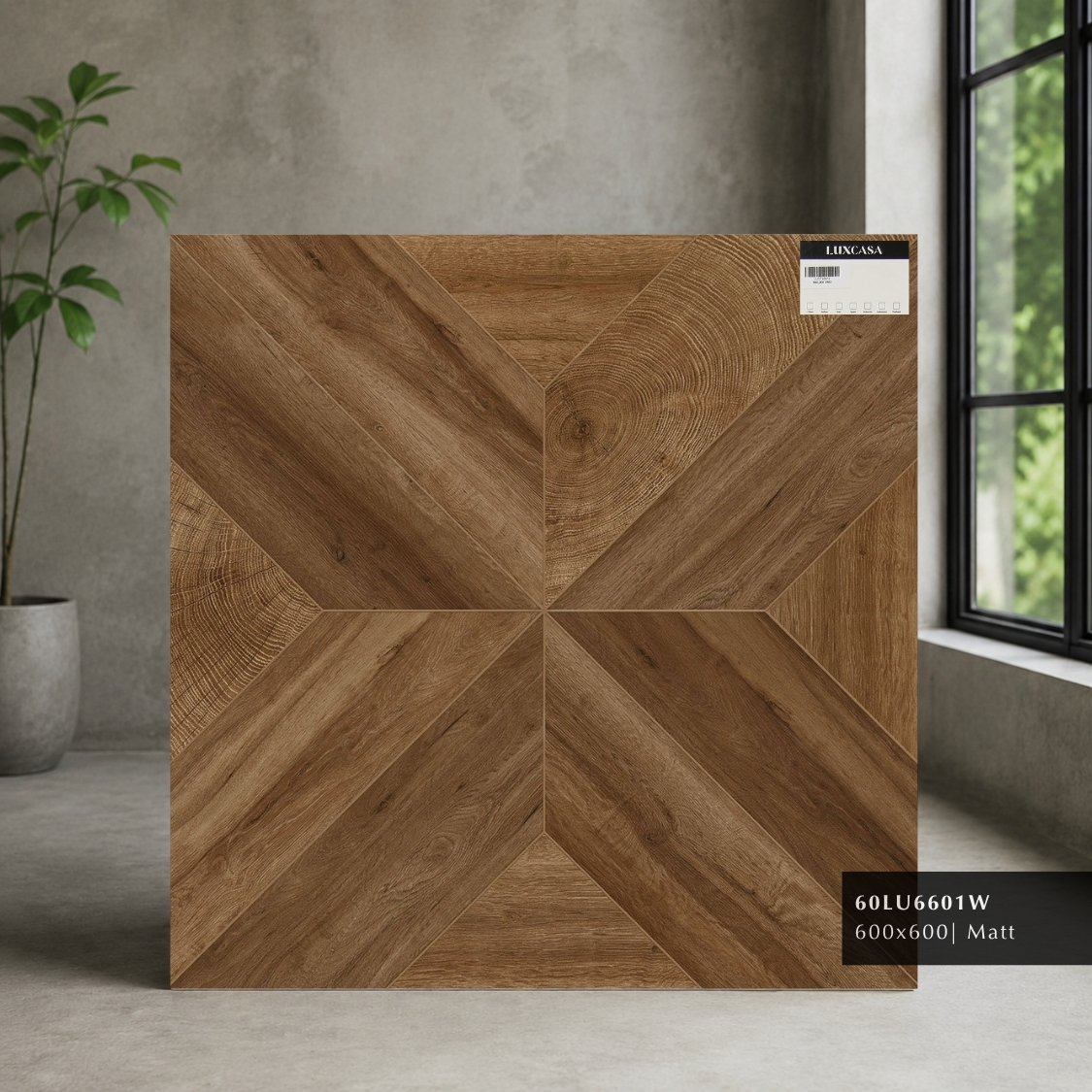 Gạch giả gỗ 600x600 60LU6602W