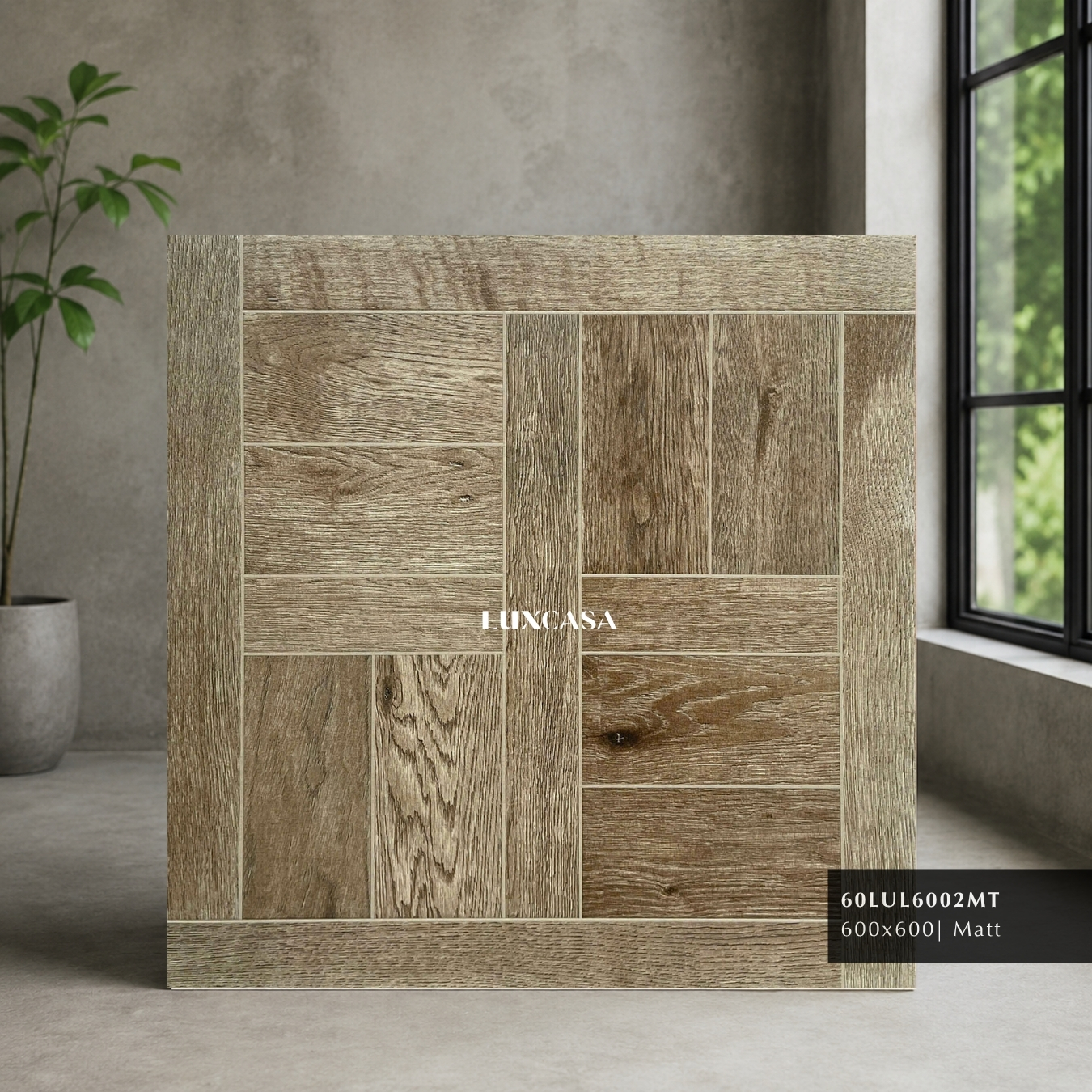 Gạch giả gỗ 600x600 60LUL6002MT
