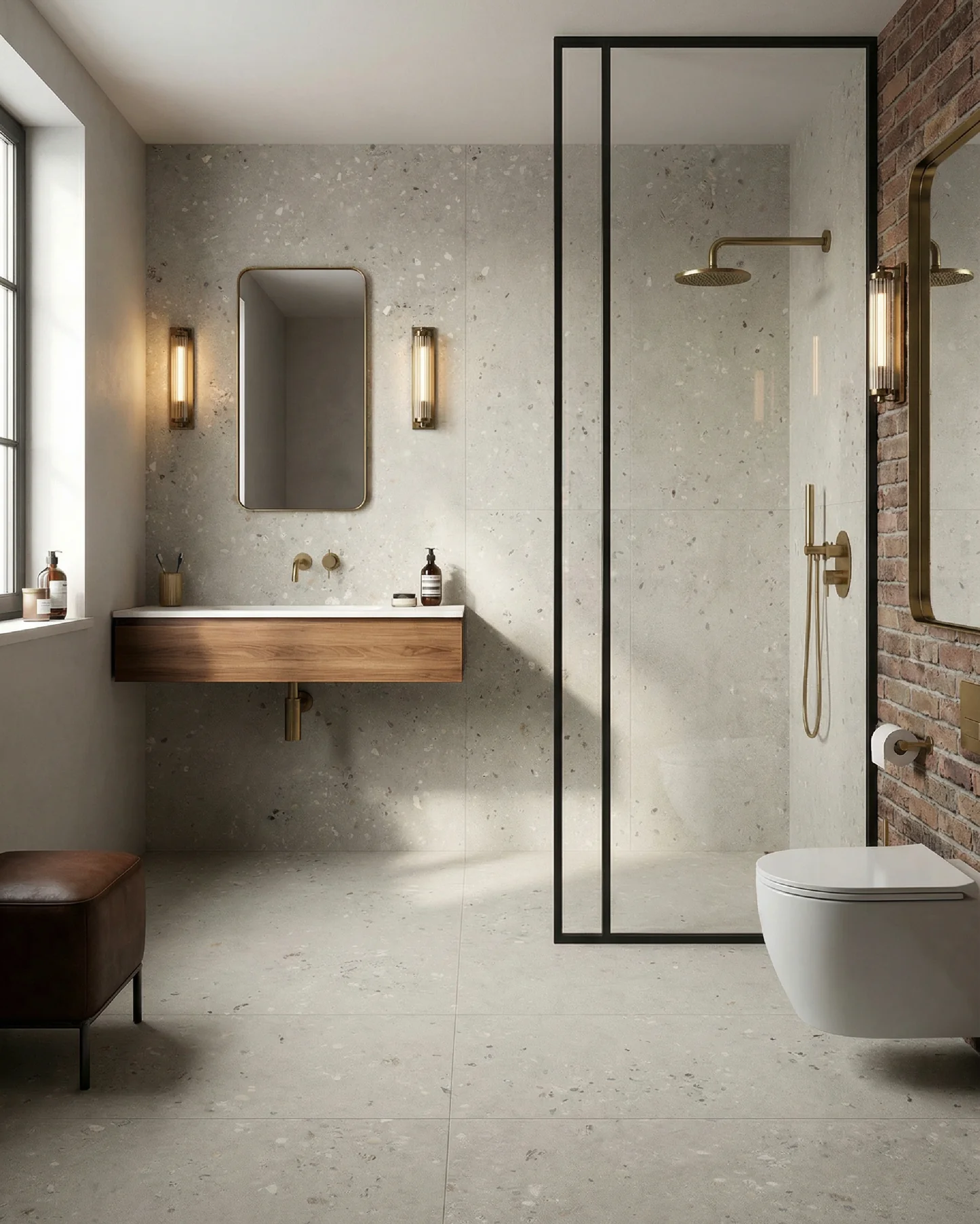 Gạch lát nền nhà tắm 60x120 612LU1261250 (1)