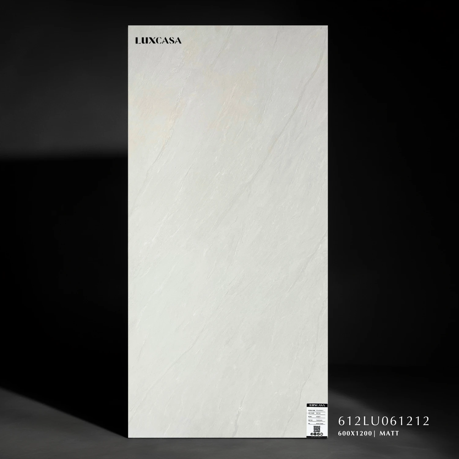 Gạch lát nền 60×120 612LU061212 màu kem