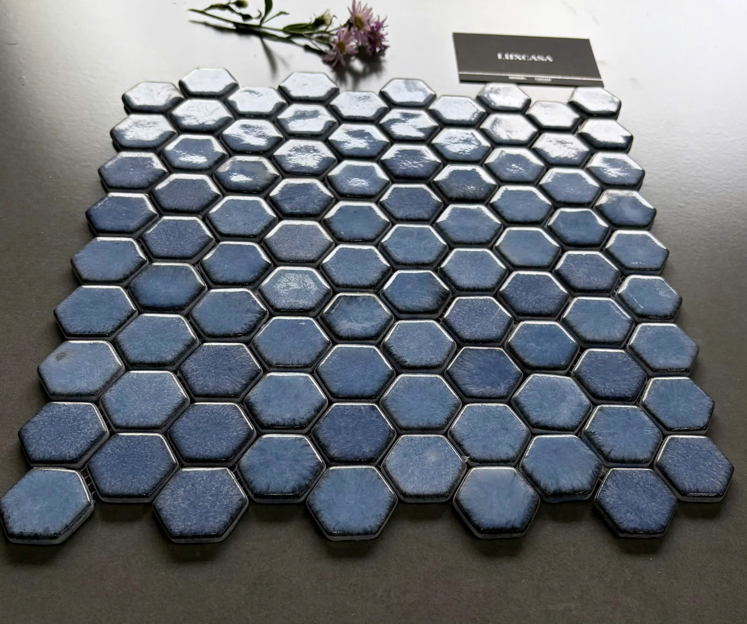 Gạch lục giác xanh dương LUTH5425