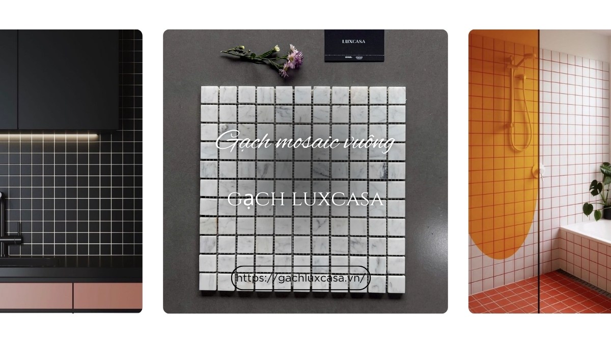 Gạch mosaic vuông