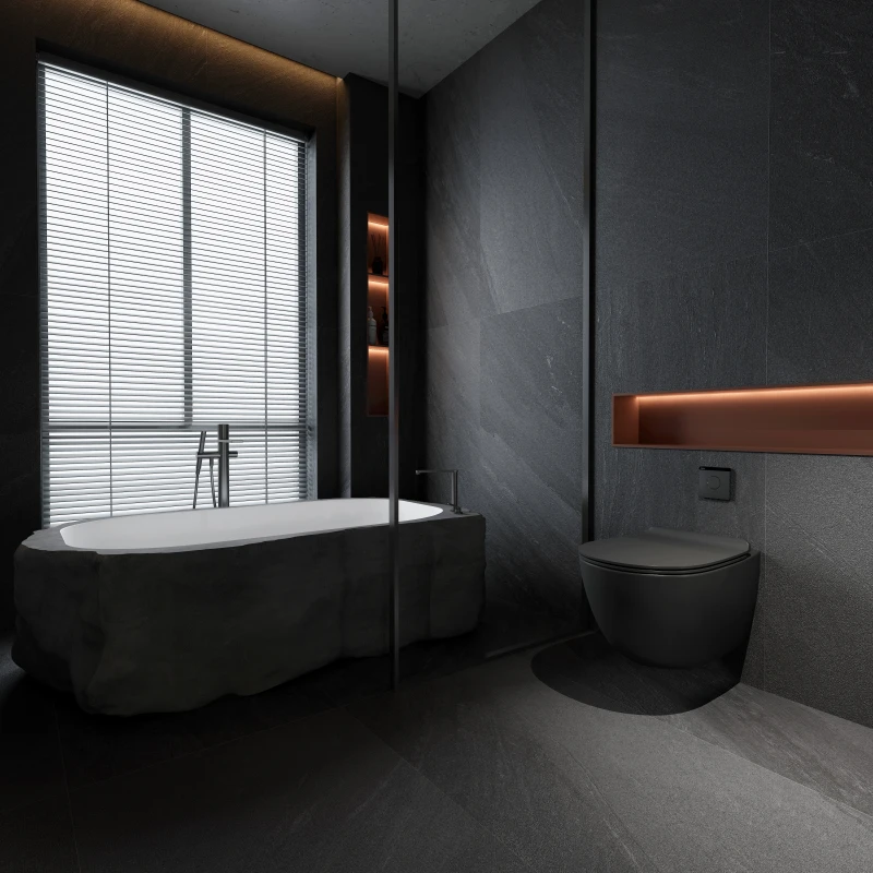 Gạch ốp nhà vệ sinh 60x120 612LU612N77