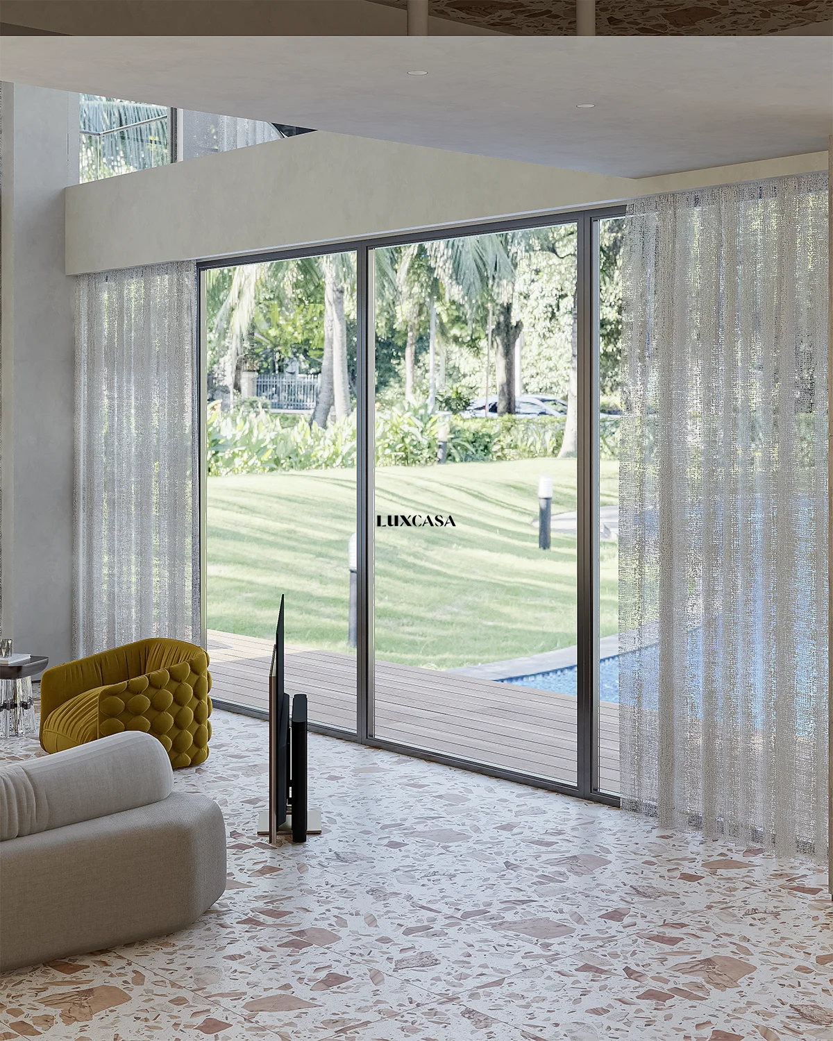 Gạch terrazzo 60×120 lát sàn 612LU612D233